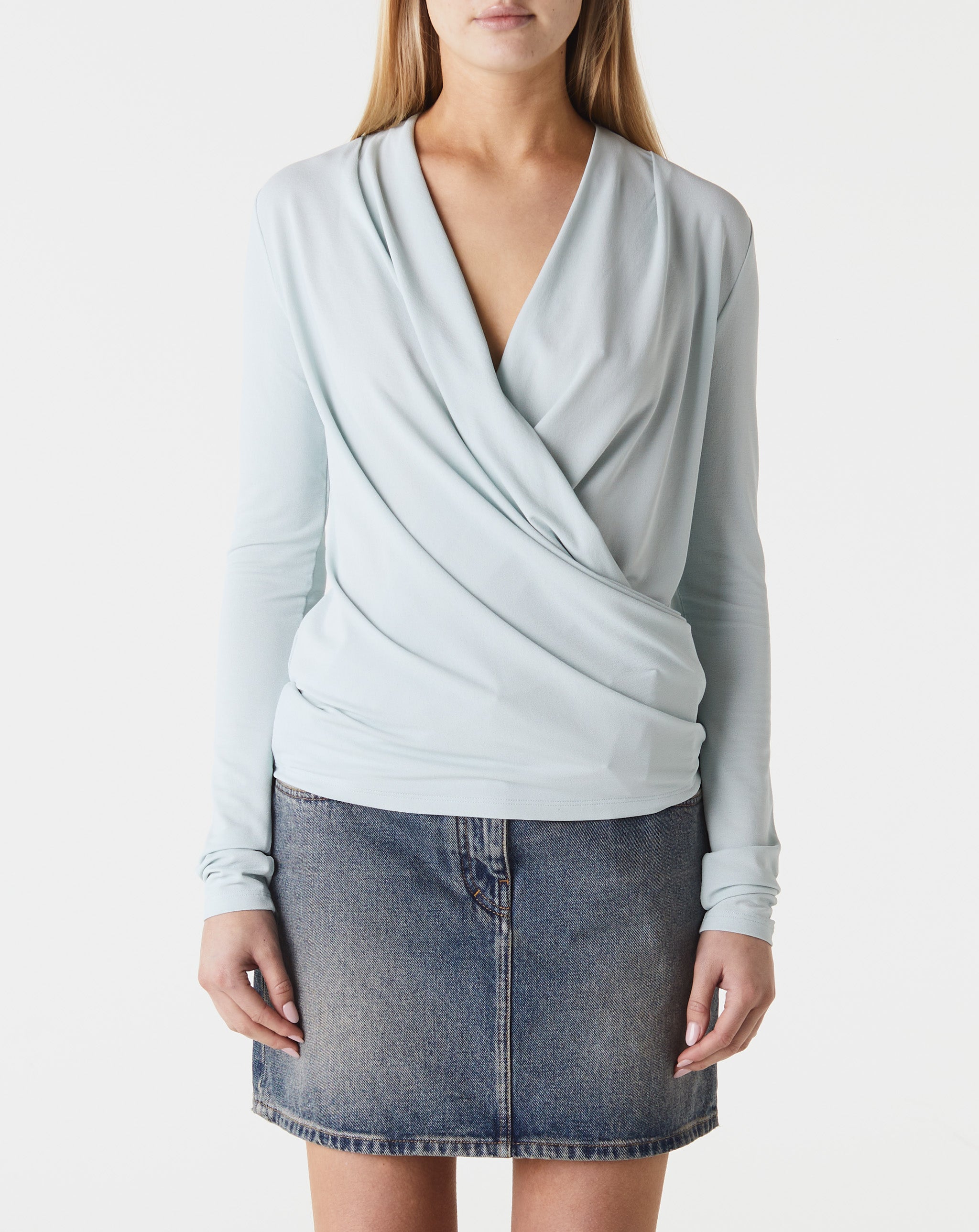 Drapped V Top