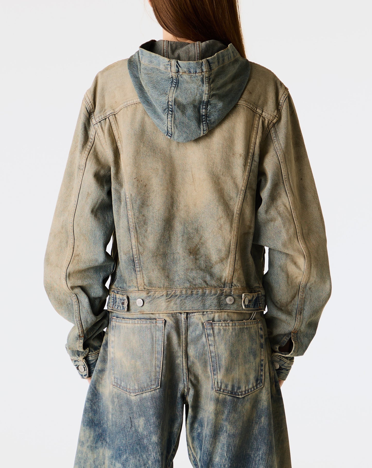 Hooded Jean Jacket