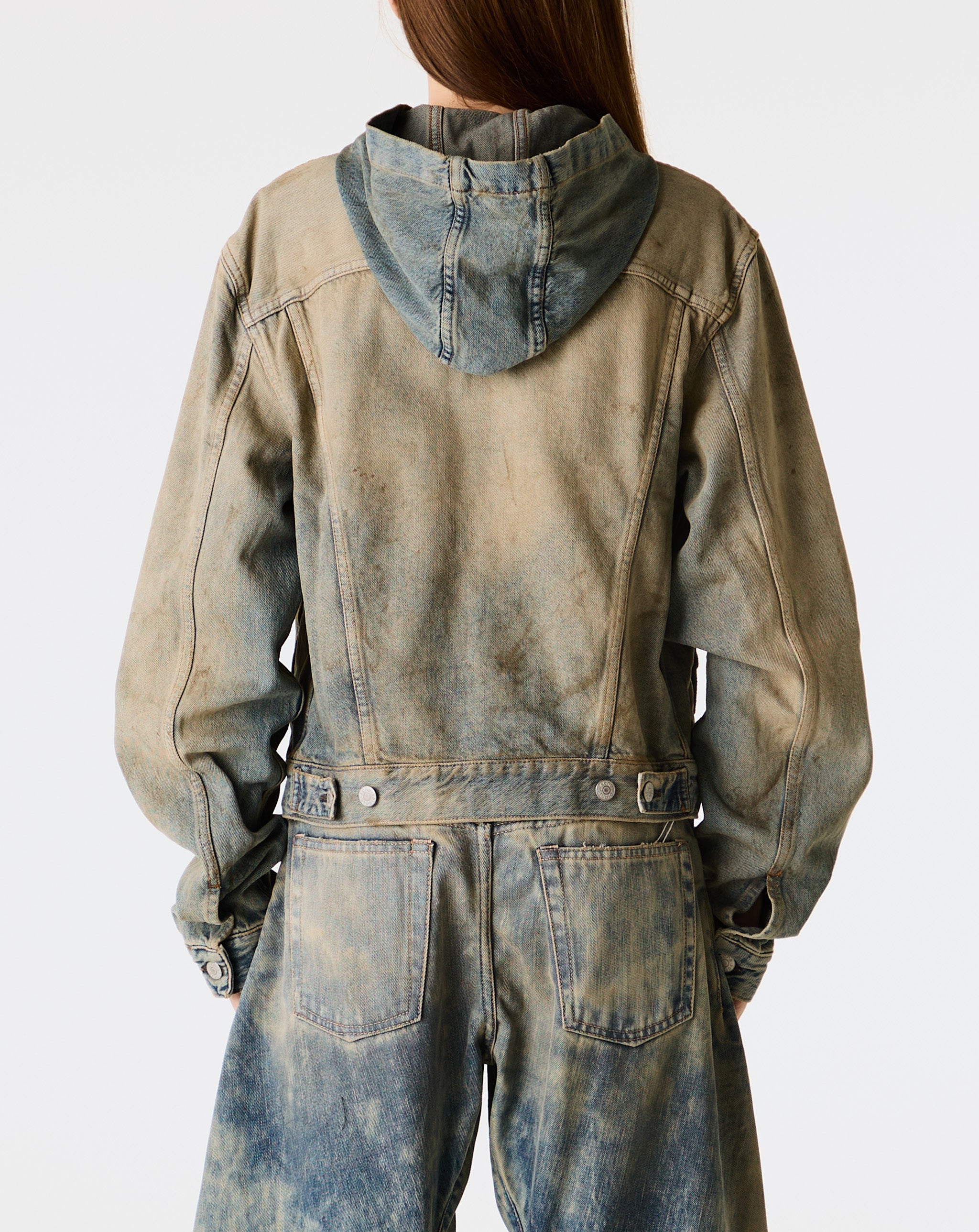 Hooded Jean Jacket