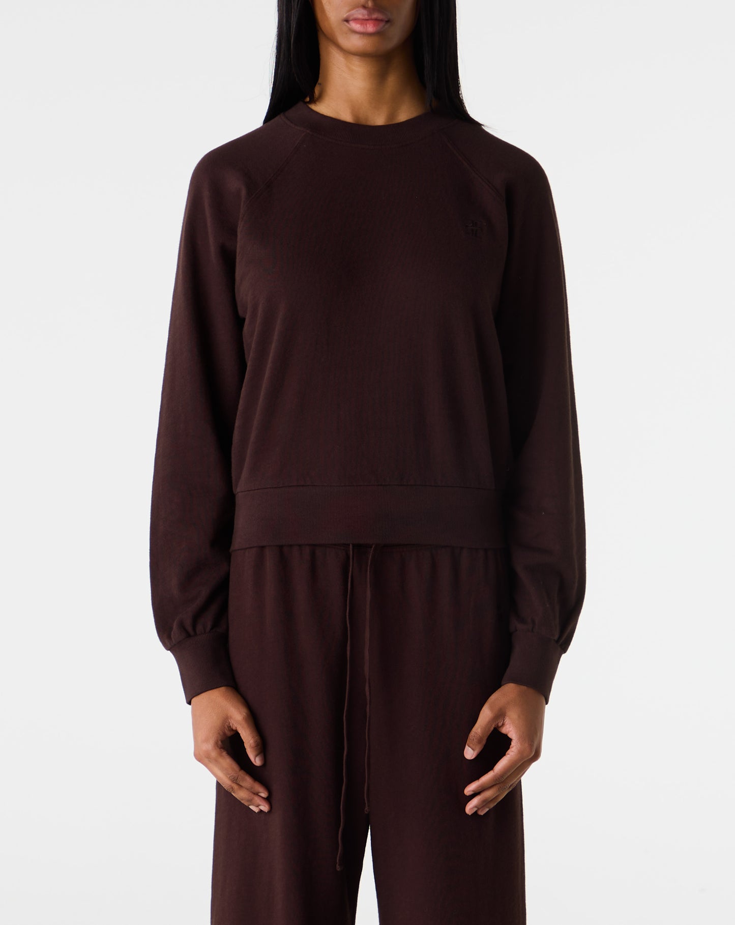 Shrunken Raglan Sweatshirt