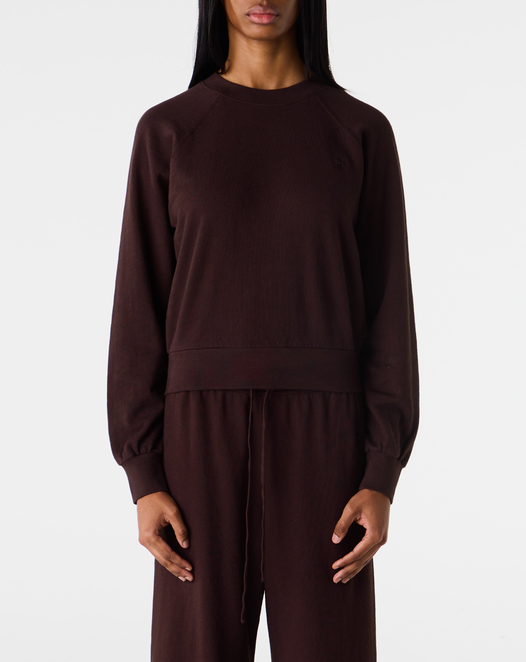 Shrunken Raglan Sweatshirt