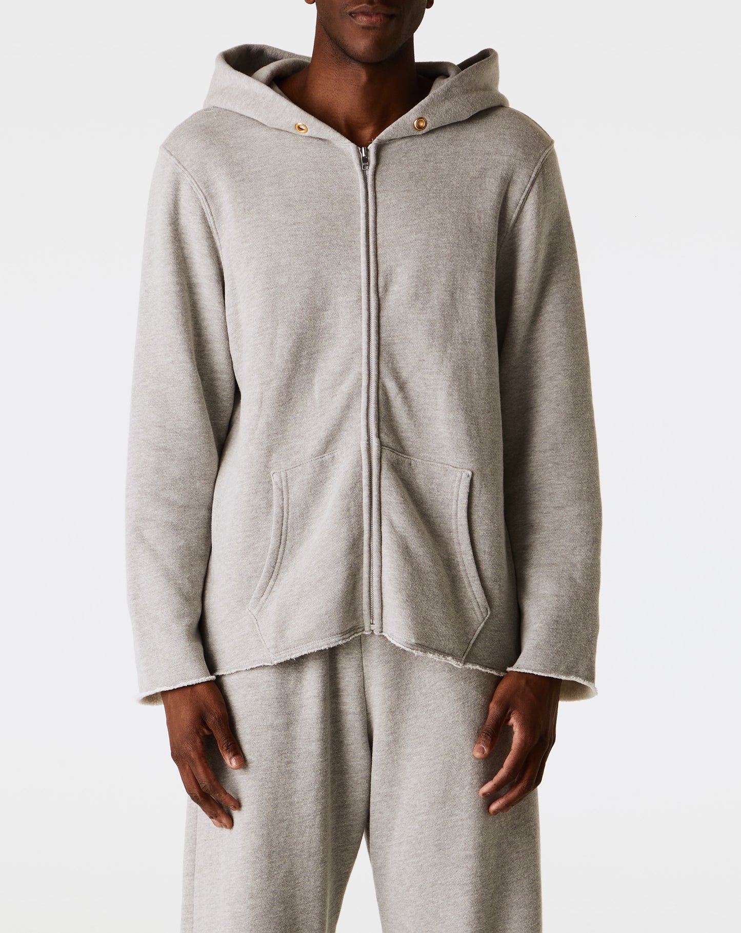 Raw Zip Hoodie
