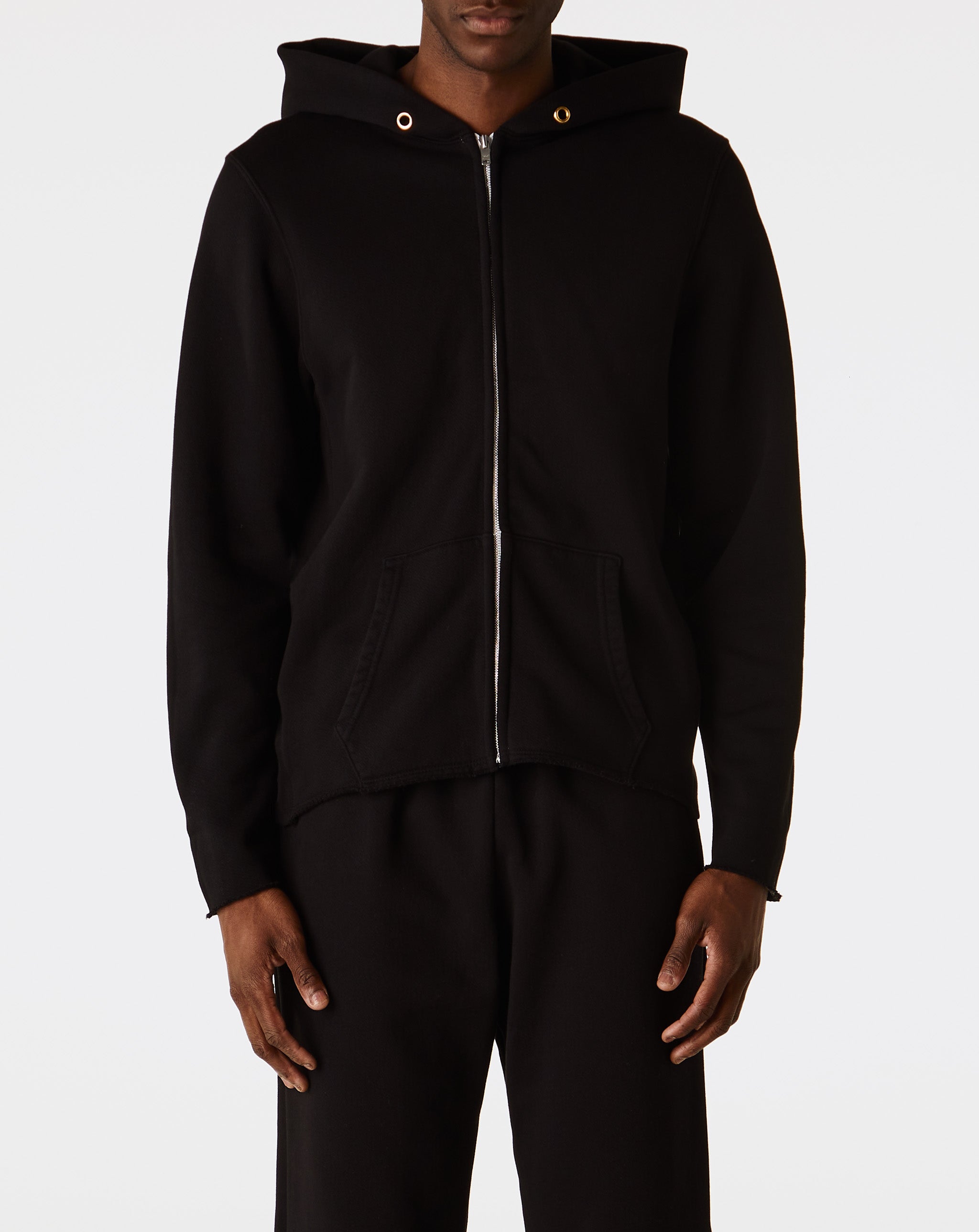 Raw Zip Hoodie