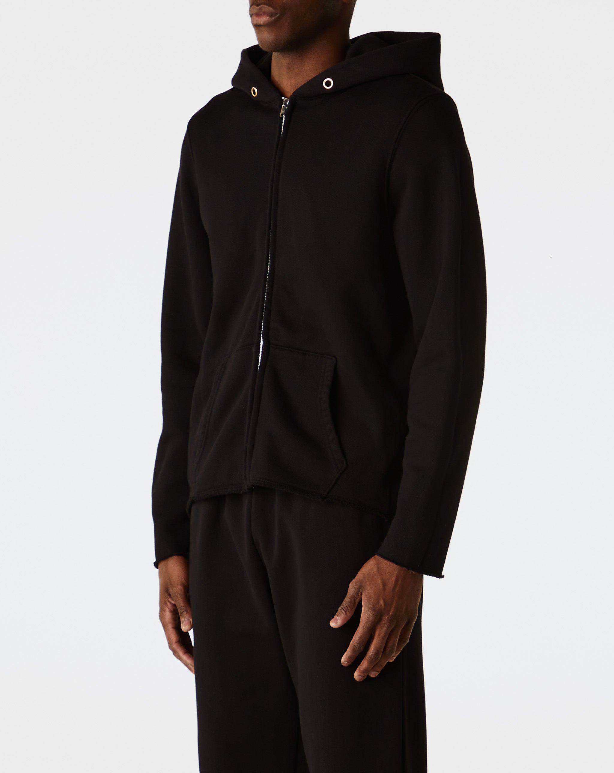 Raw Zip Hoodie