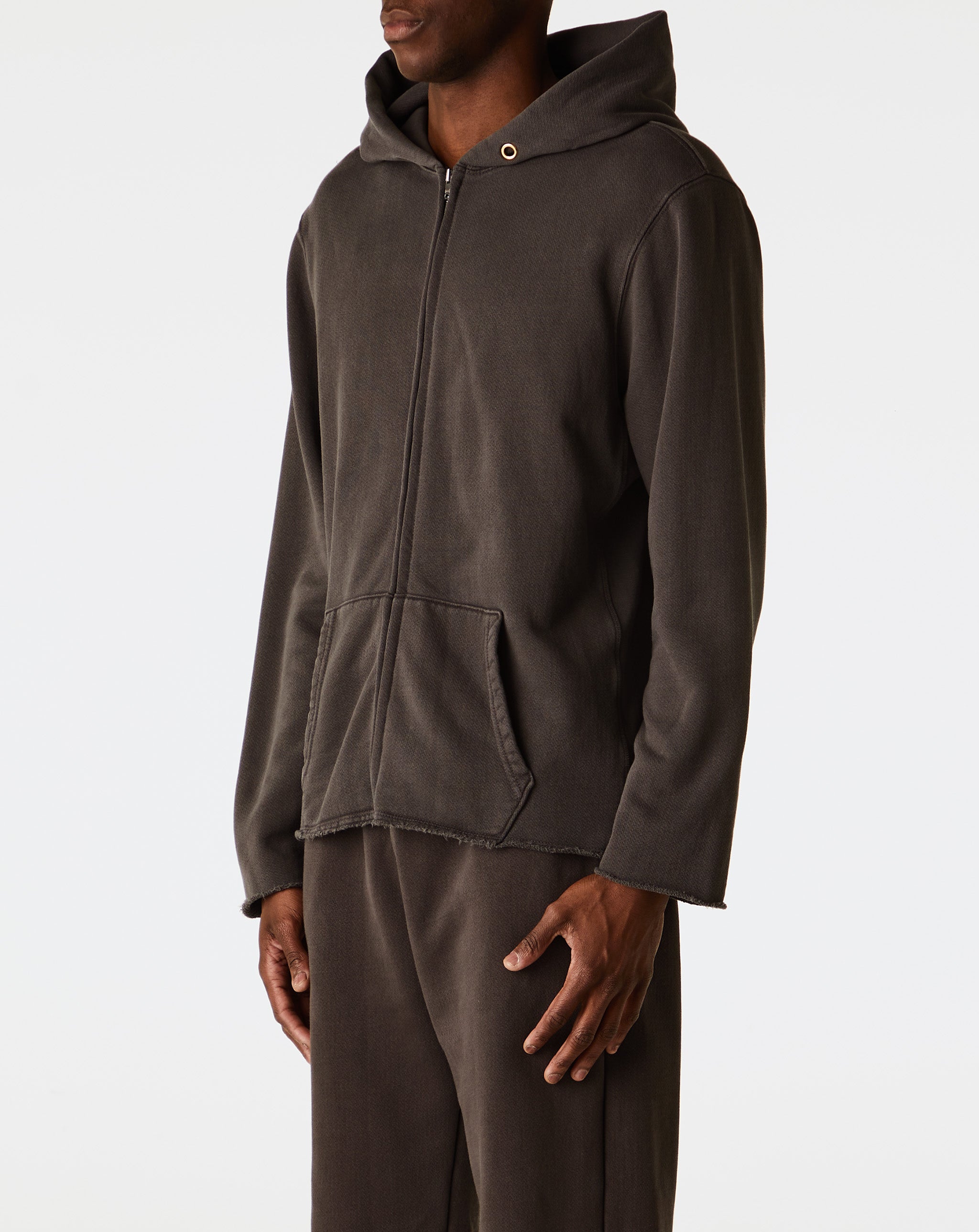 Raw Zip Hoodie
