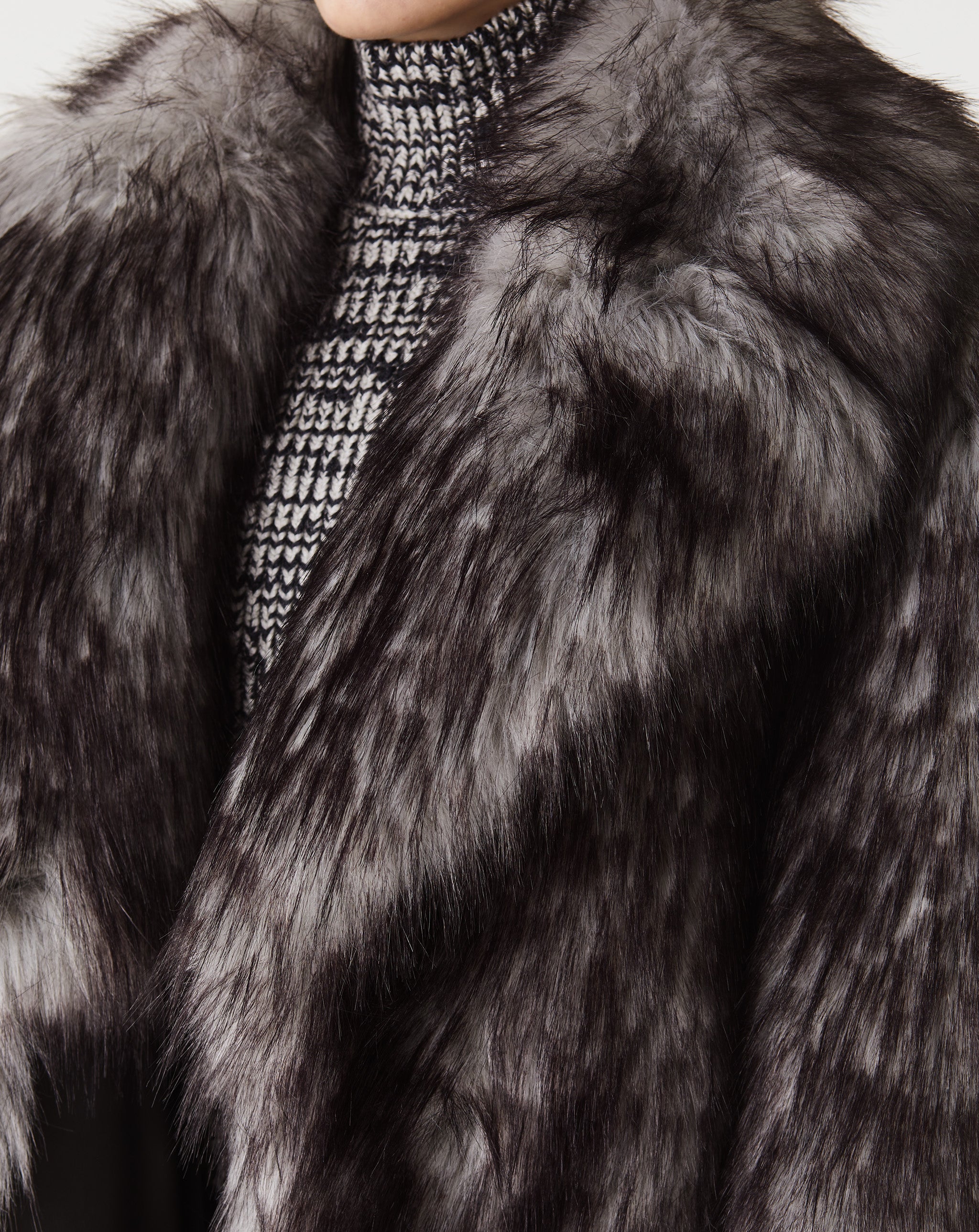 Faux Fur Coat
