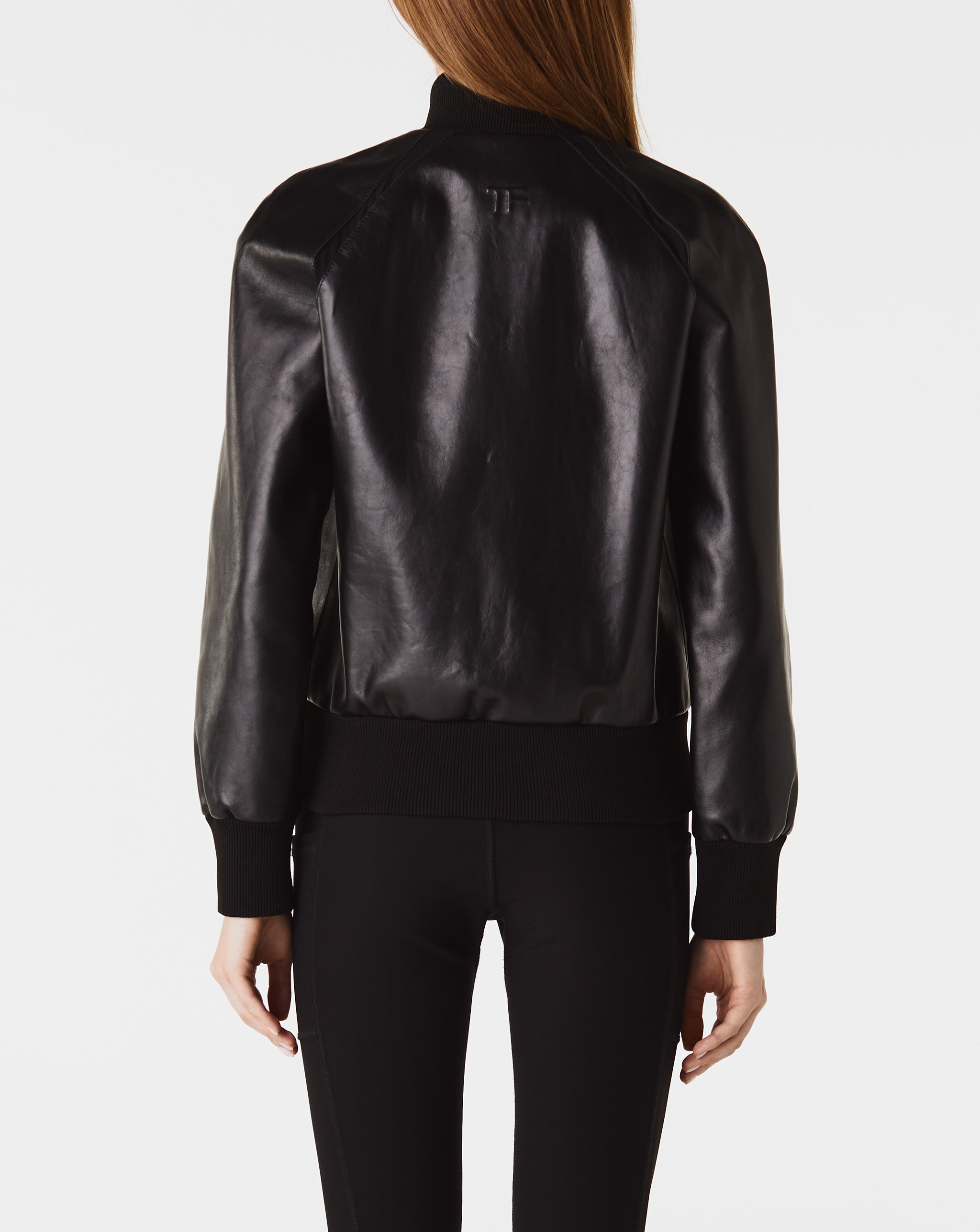 Leather Bomber Jacket