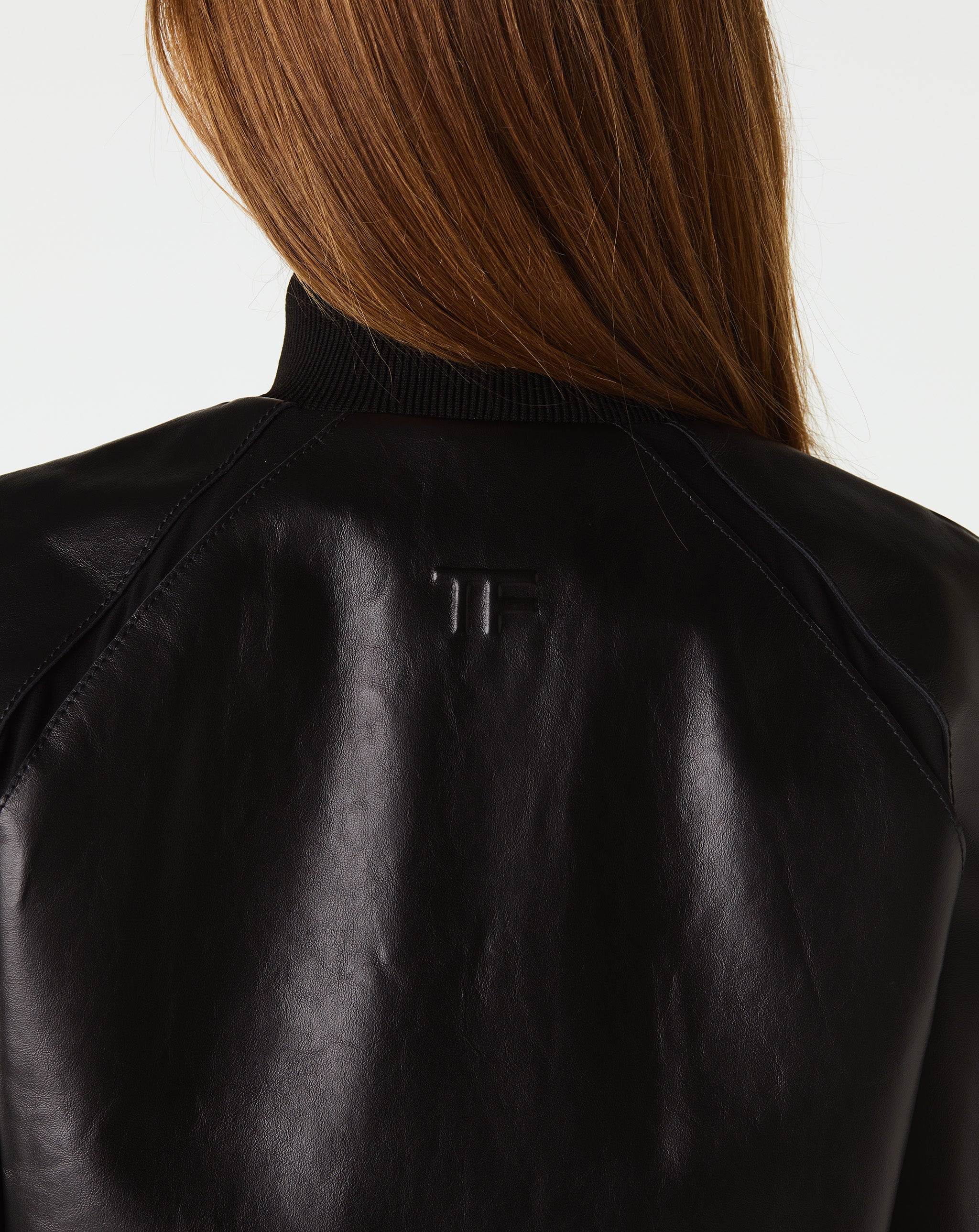 Leather Bomber Jacket