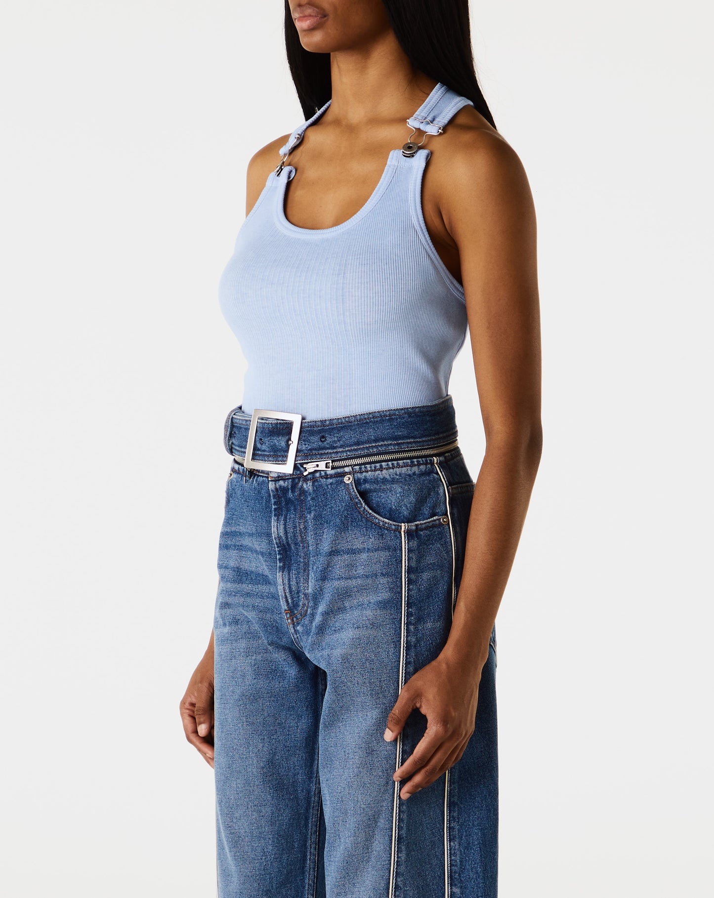 Tank Top With Overall Clip