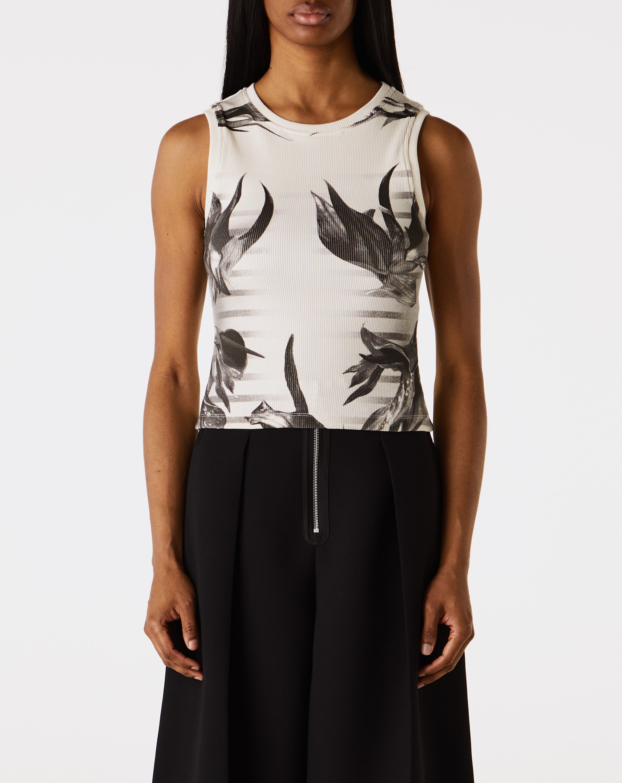 Cotton Ribbed Tank Top