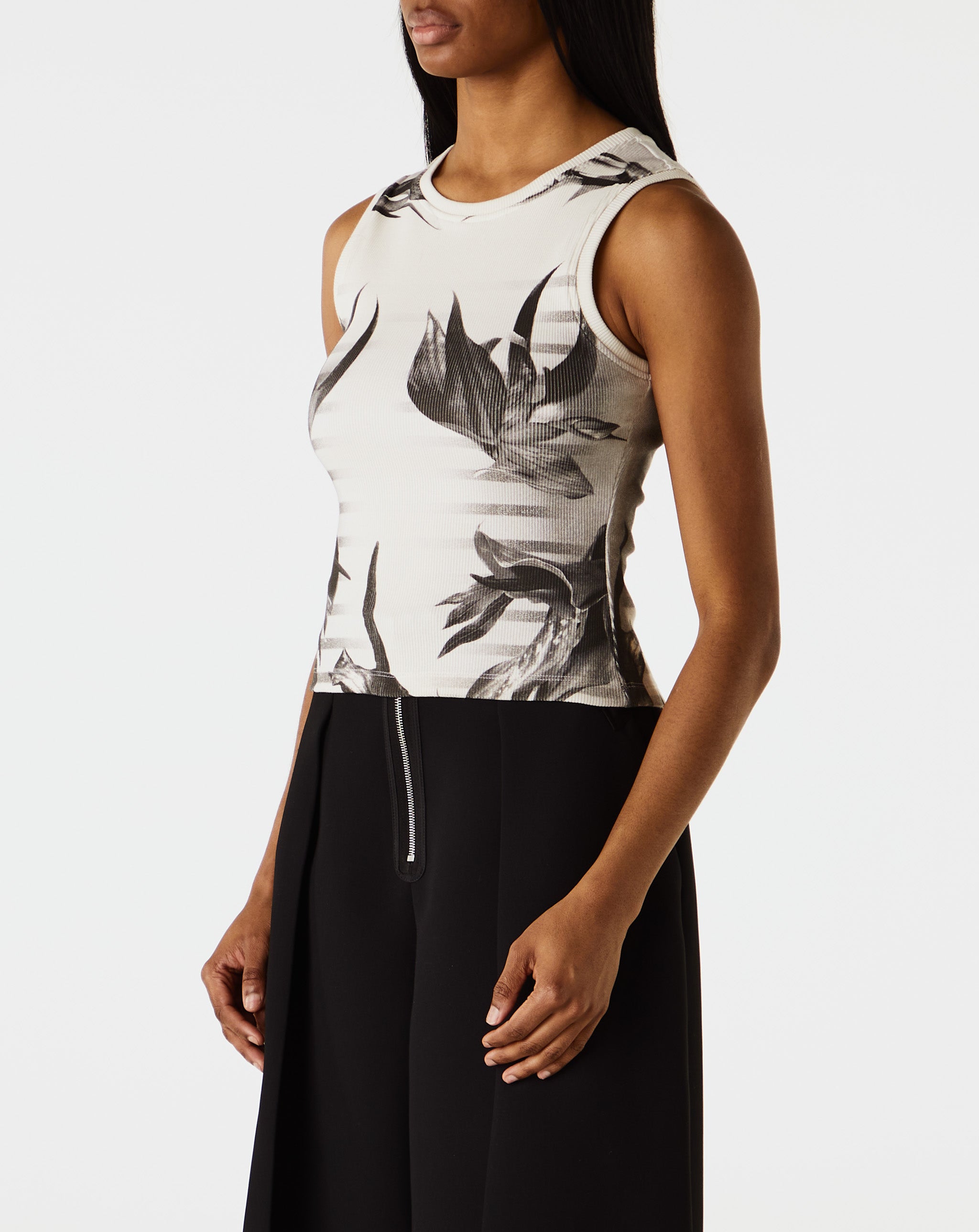 Cotton Ribbed Tank Top