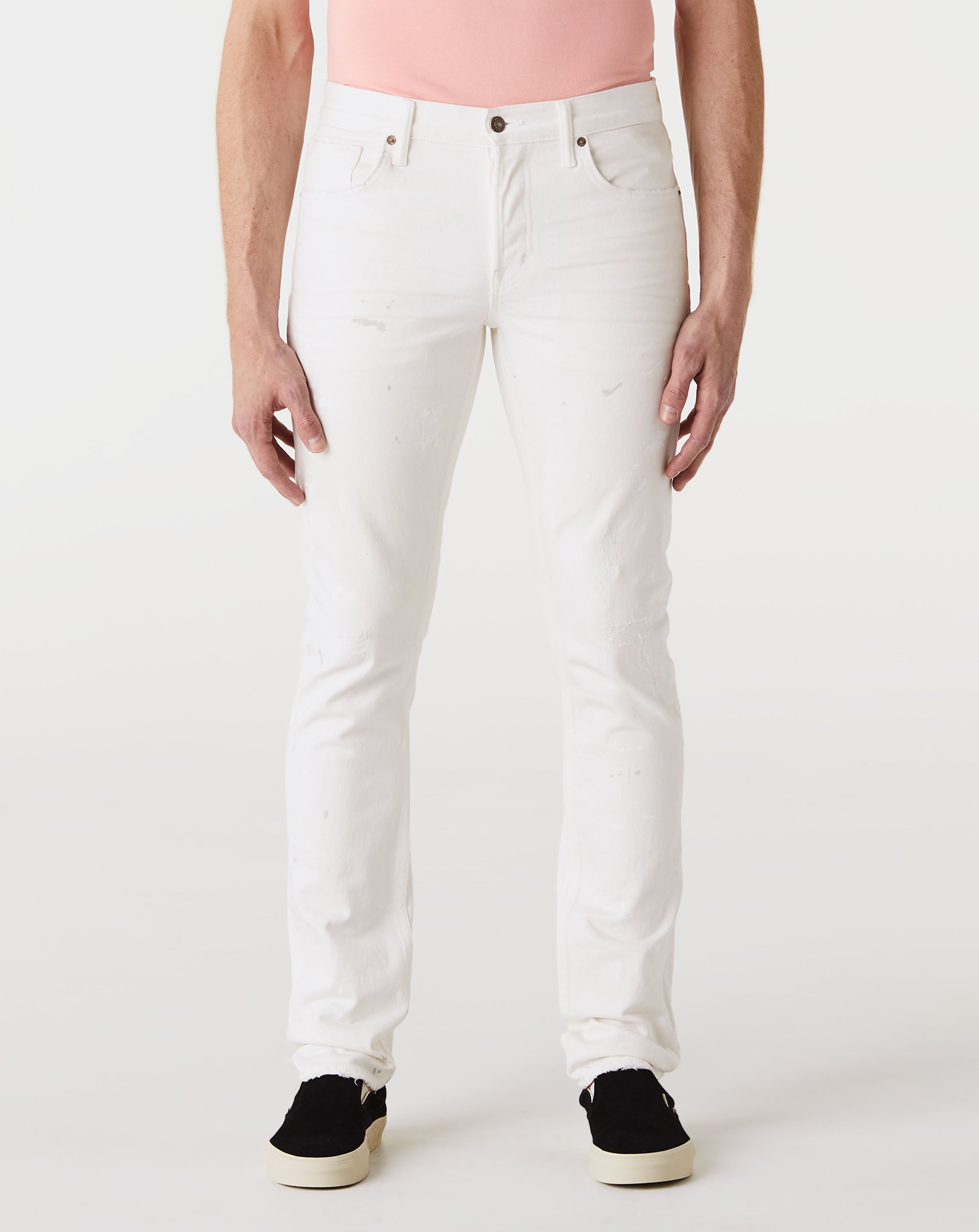 Rip And Repair Slim Fit Denim