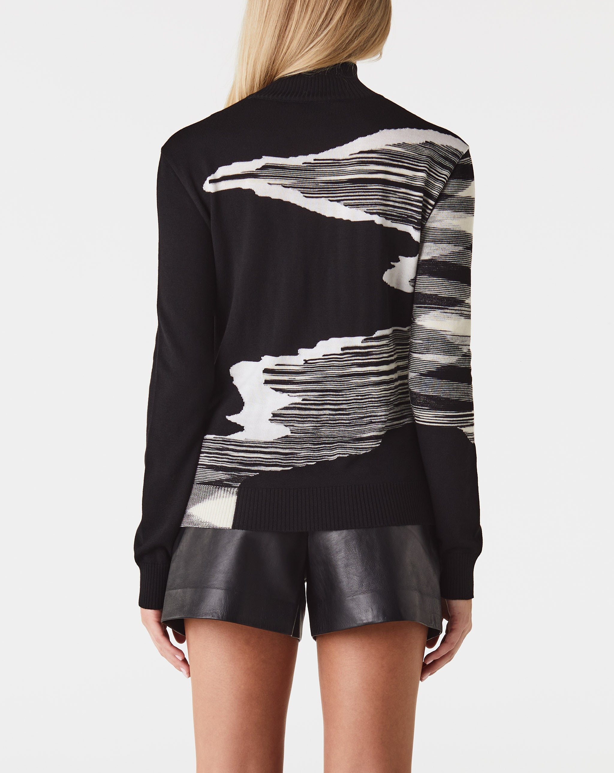 Space Dye Turtleneck Sweater