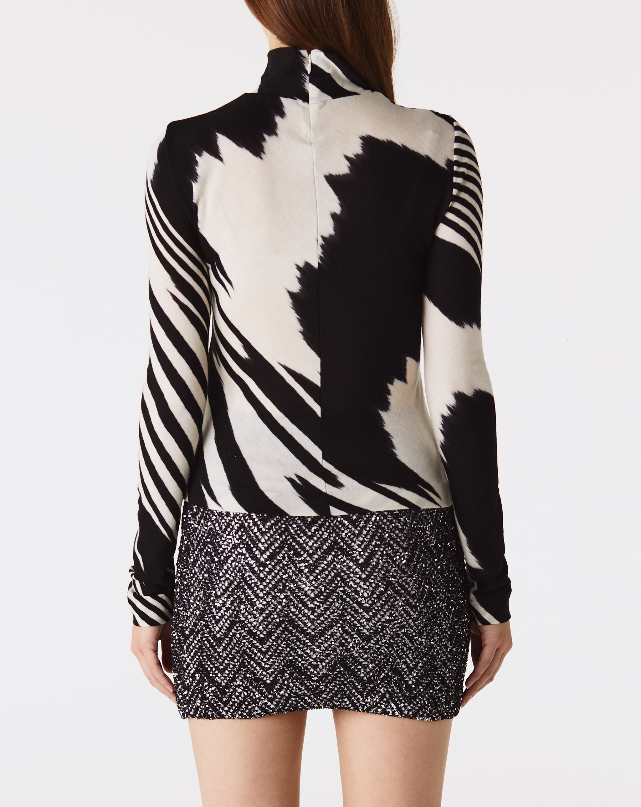 Space Dye Turtleneck Sweater