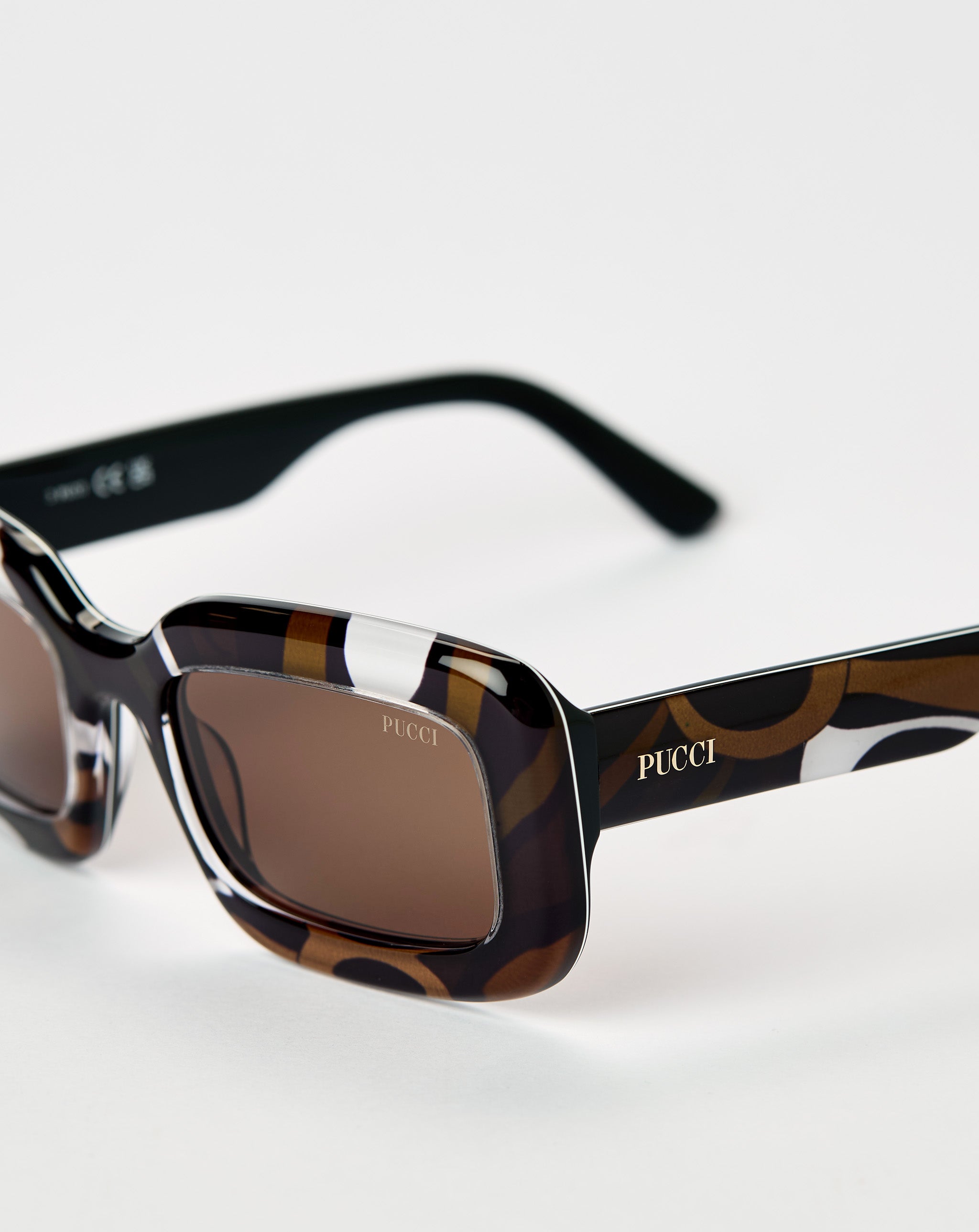 Printed Square Sunglasses