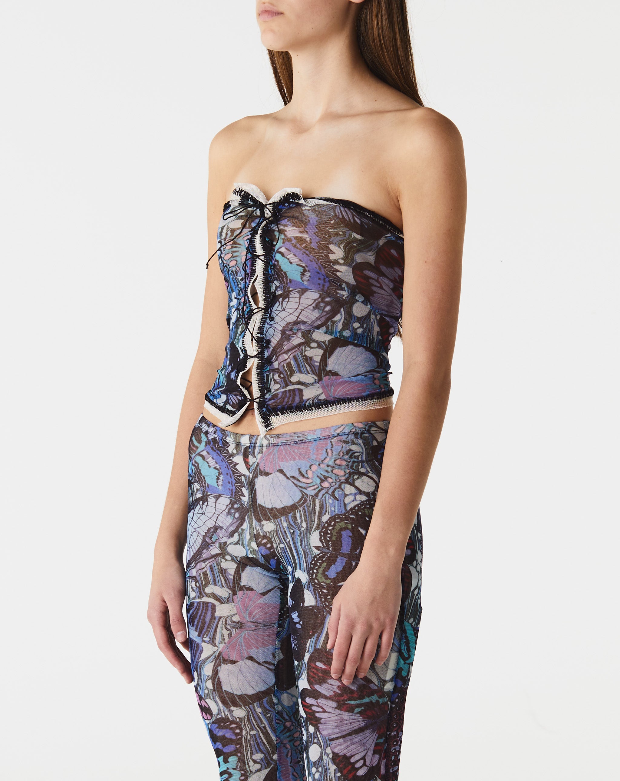 "Papillon" Mesh Bustier