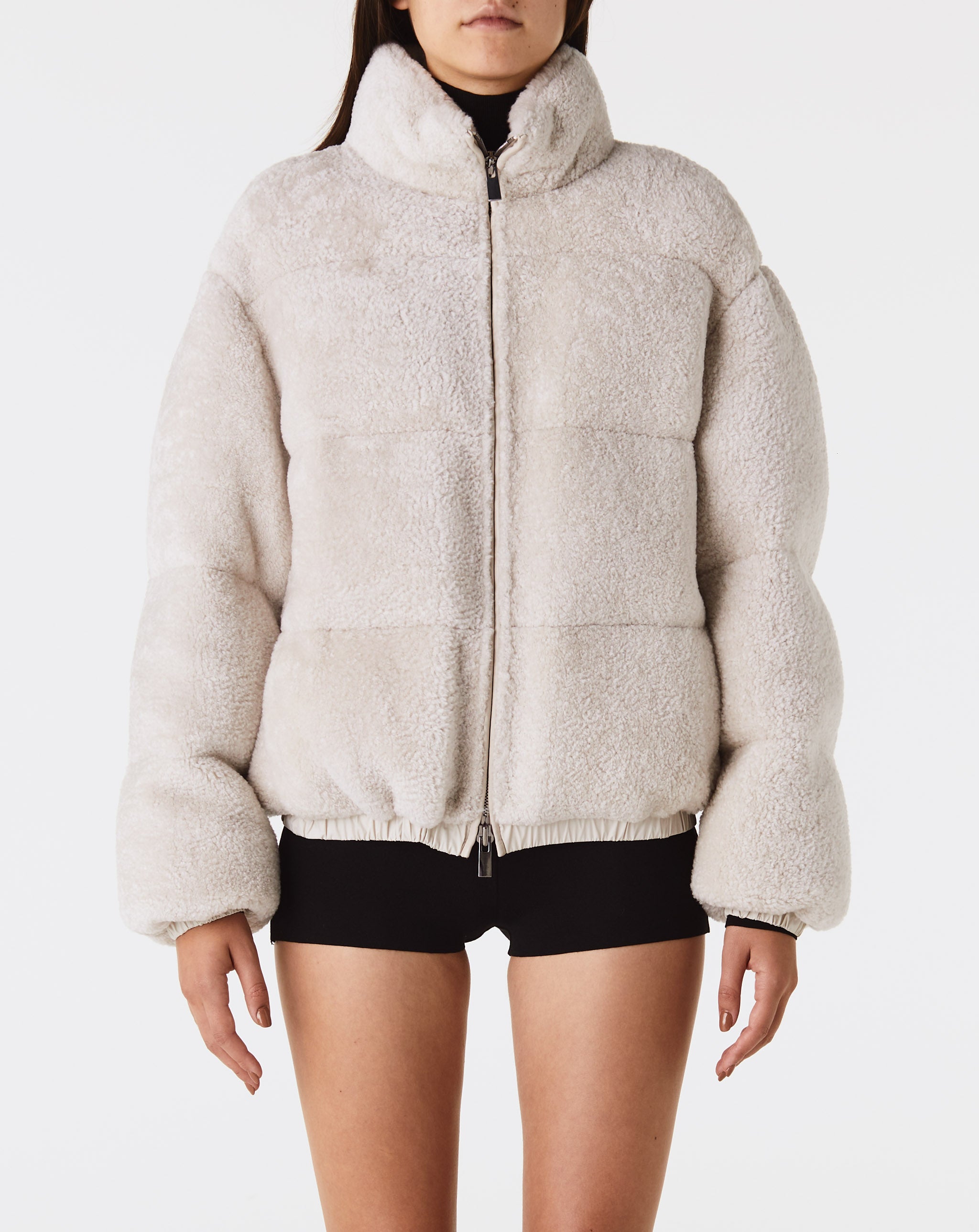 Shearling Puffer Jacket