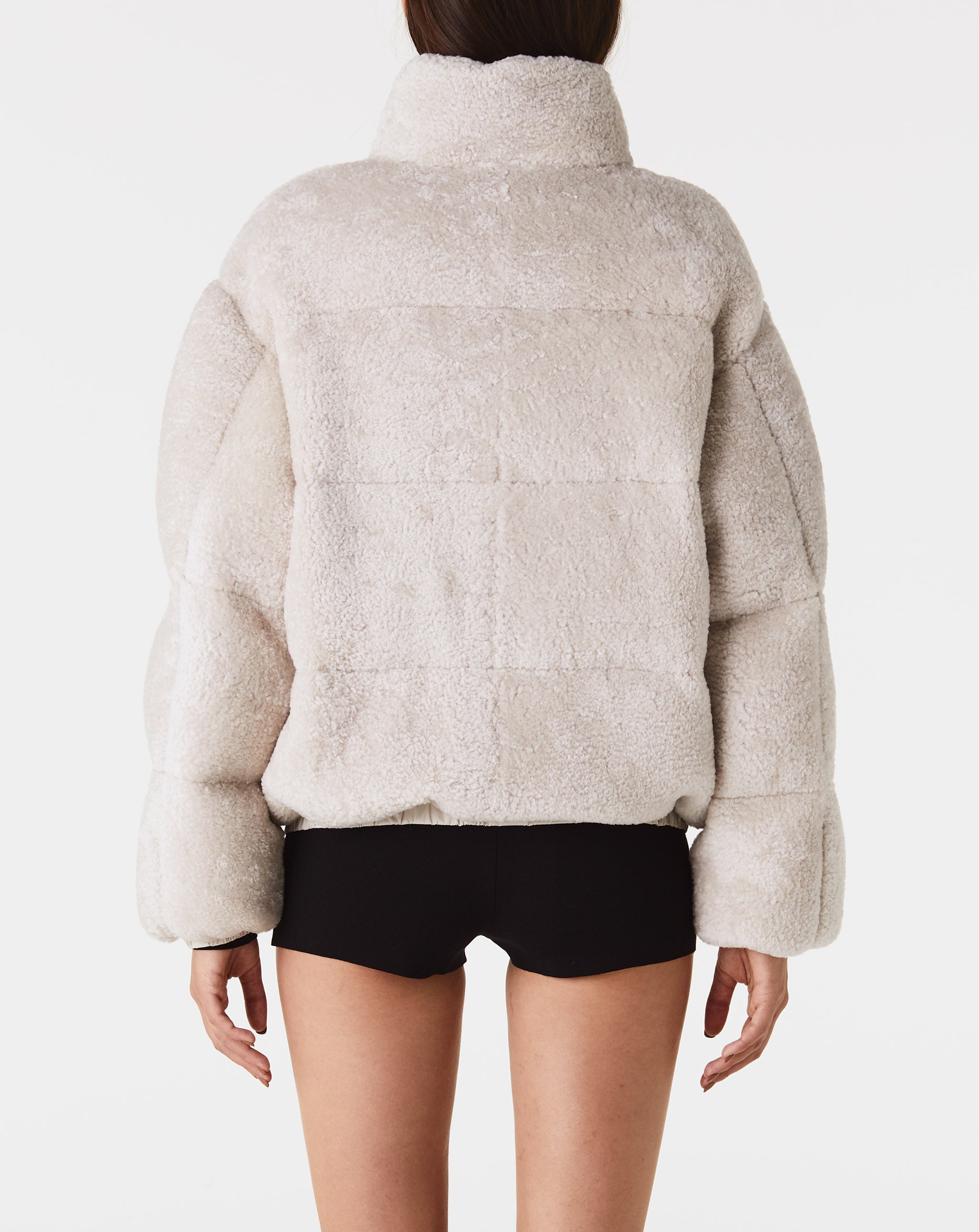 Shearling Puffer Jacket
