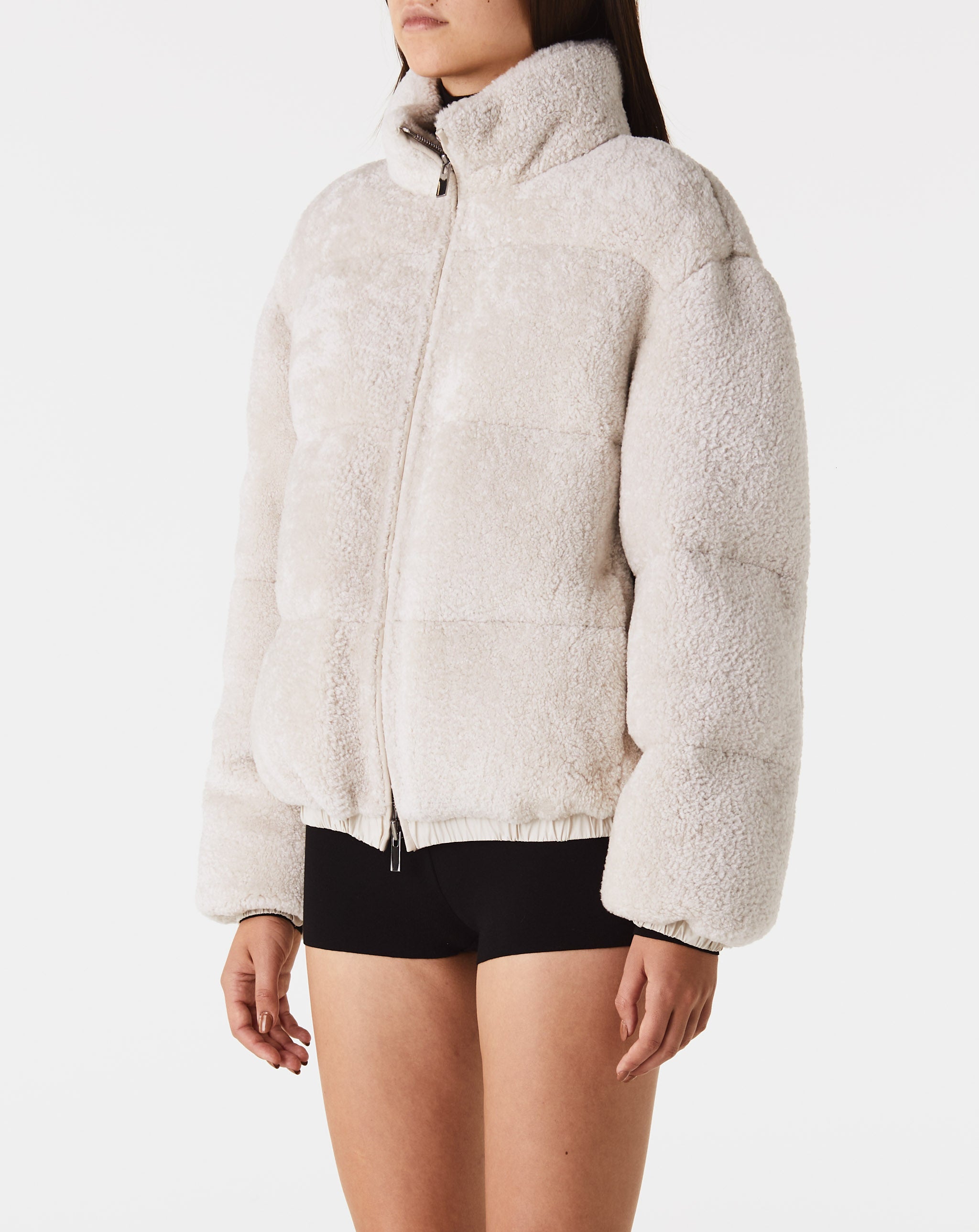 Shearling Puffer Jacket