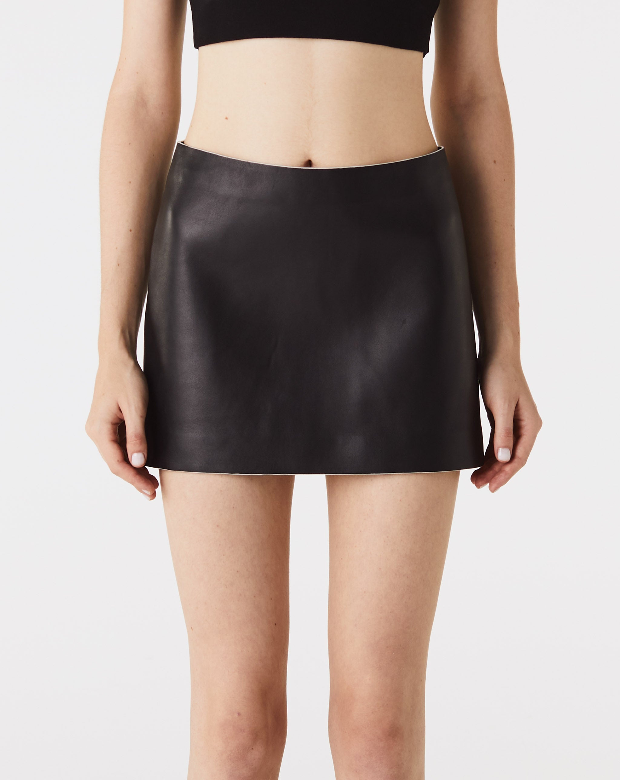Mini Leather Skirt