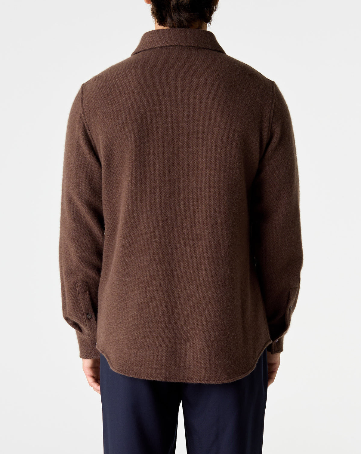 Chocolate Brown Solid Shirt