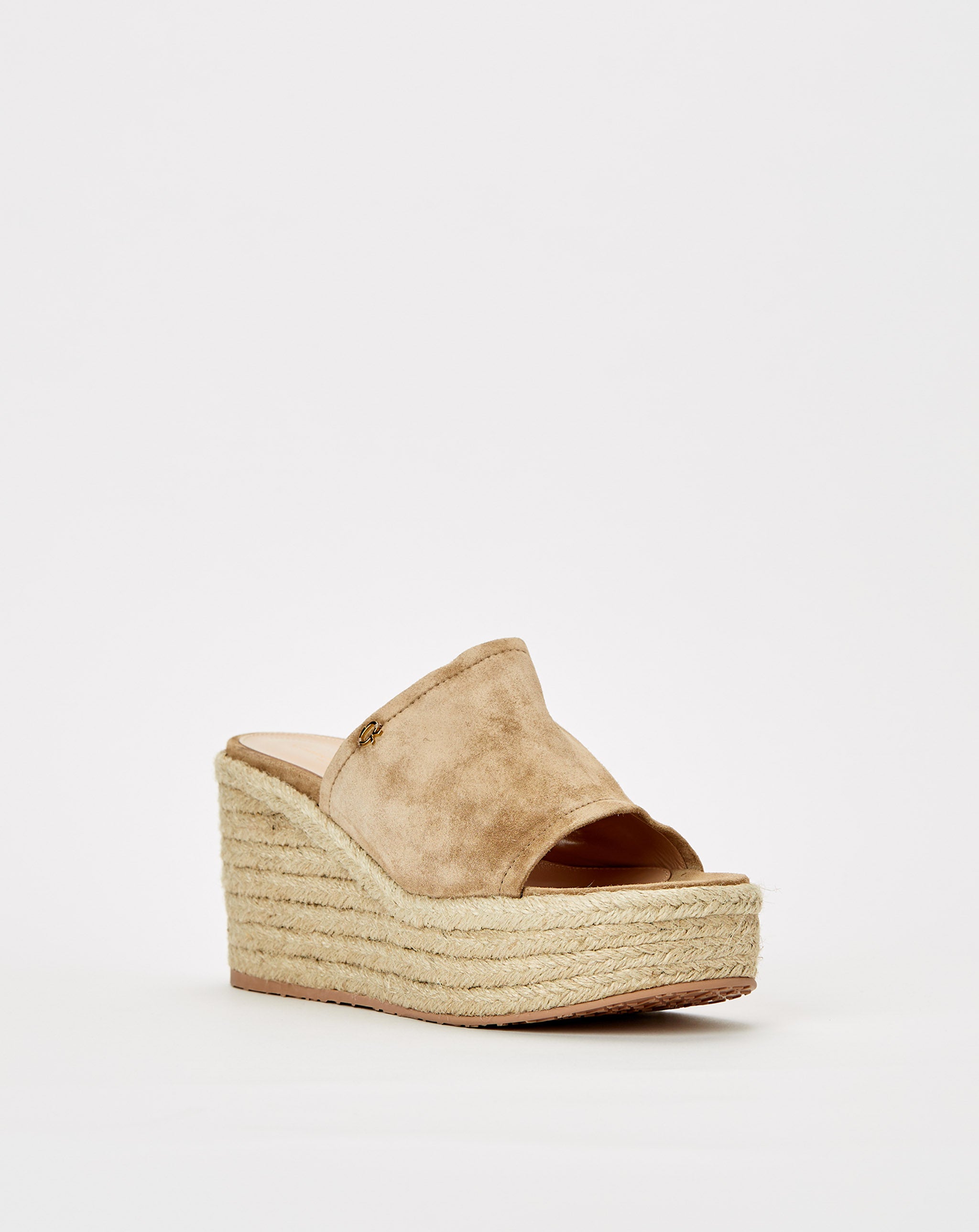 One Band Espadrille Wedge