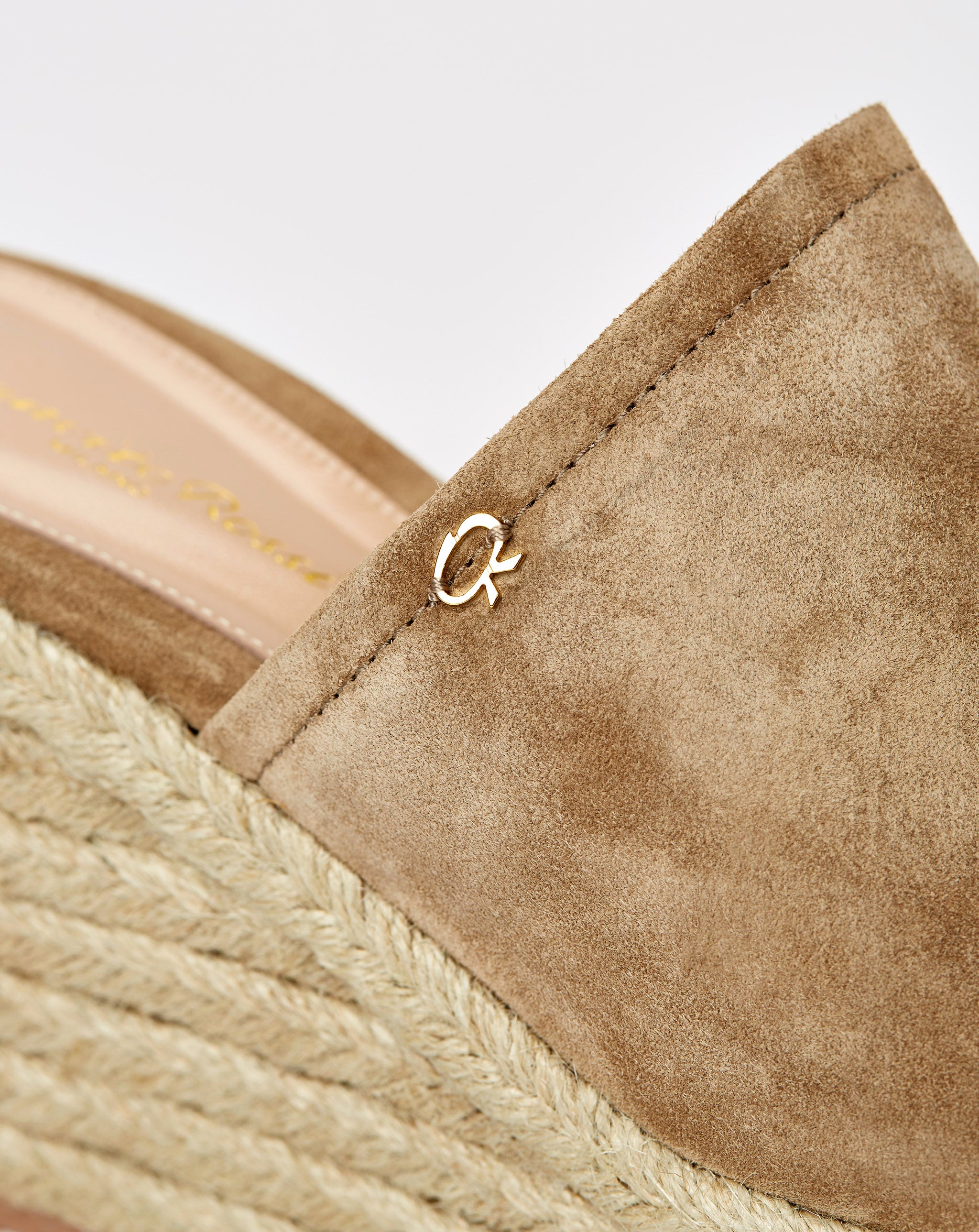 One Band Espadrille Wedge