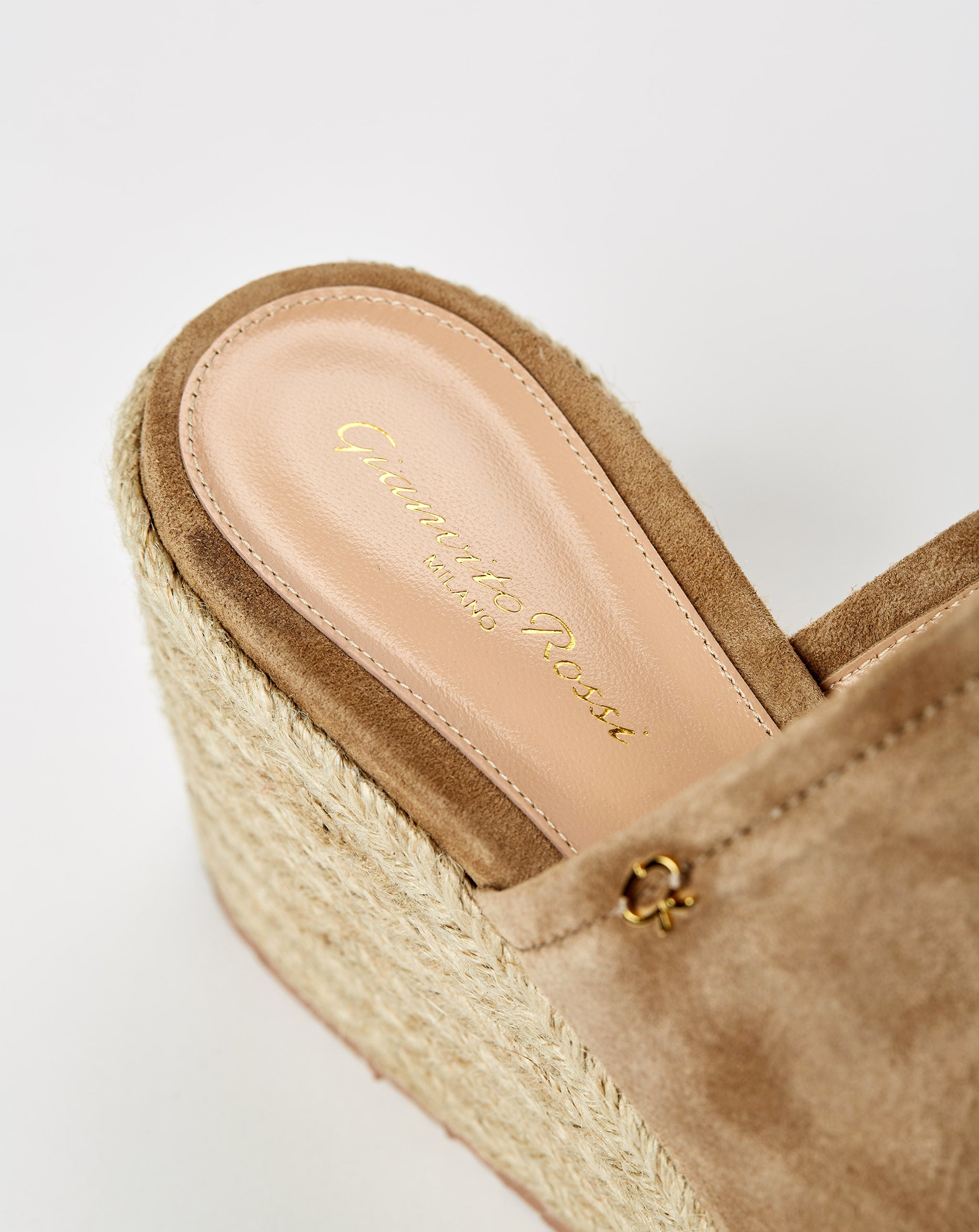 One Band Espadrille Wedge