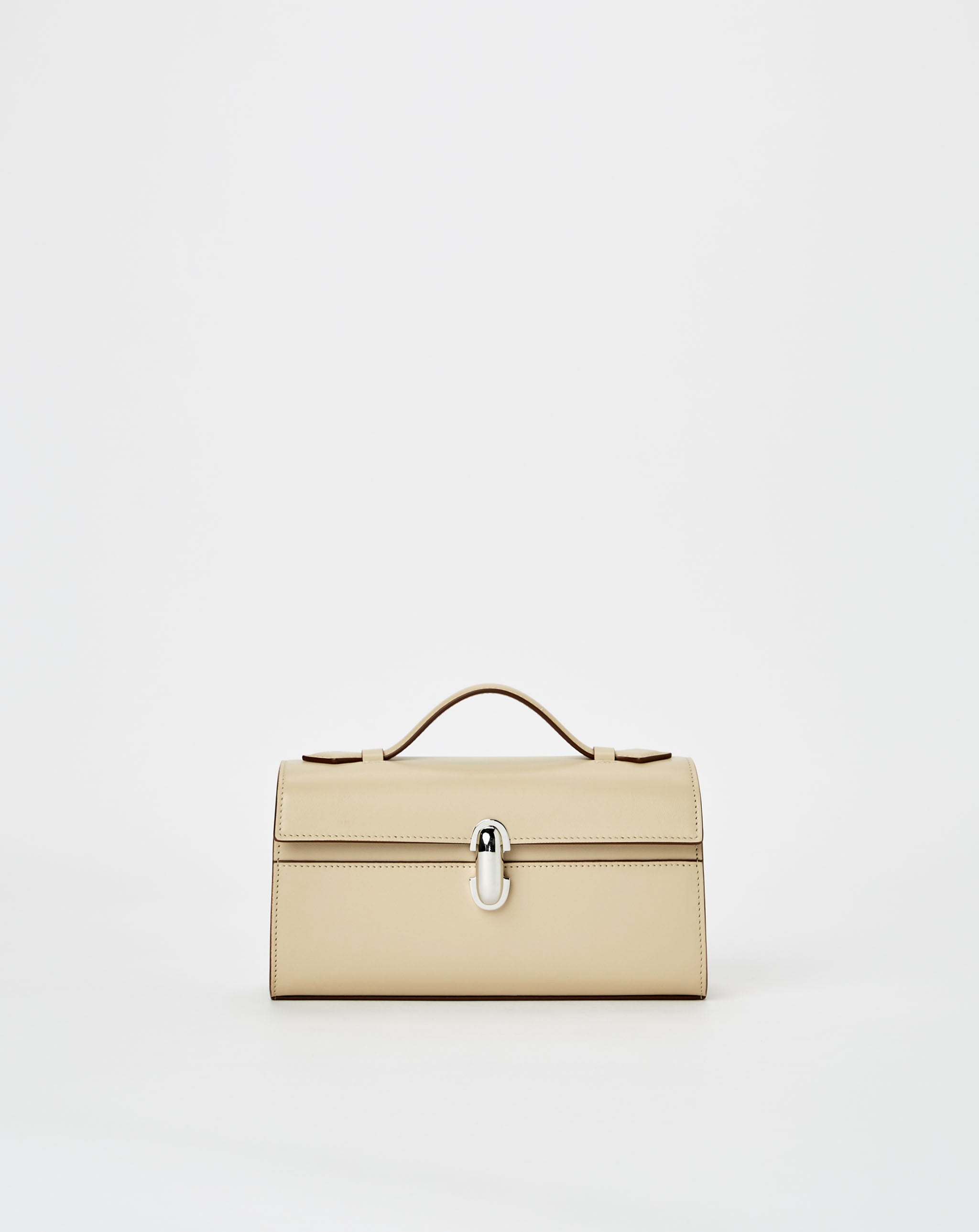 Symmetry Pochete In Smooth Calf Leather