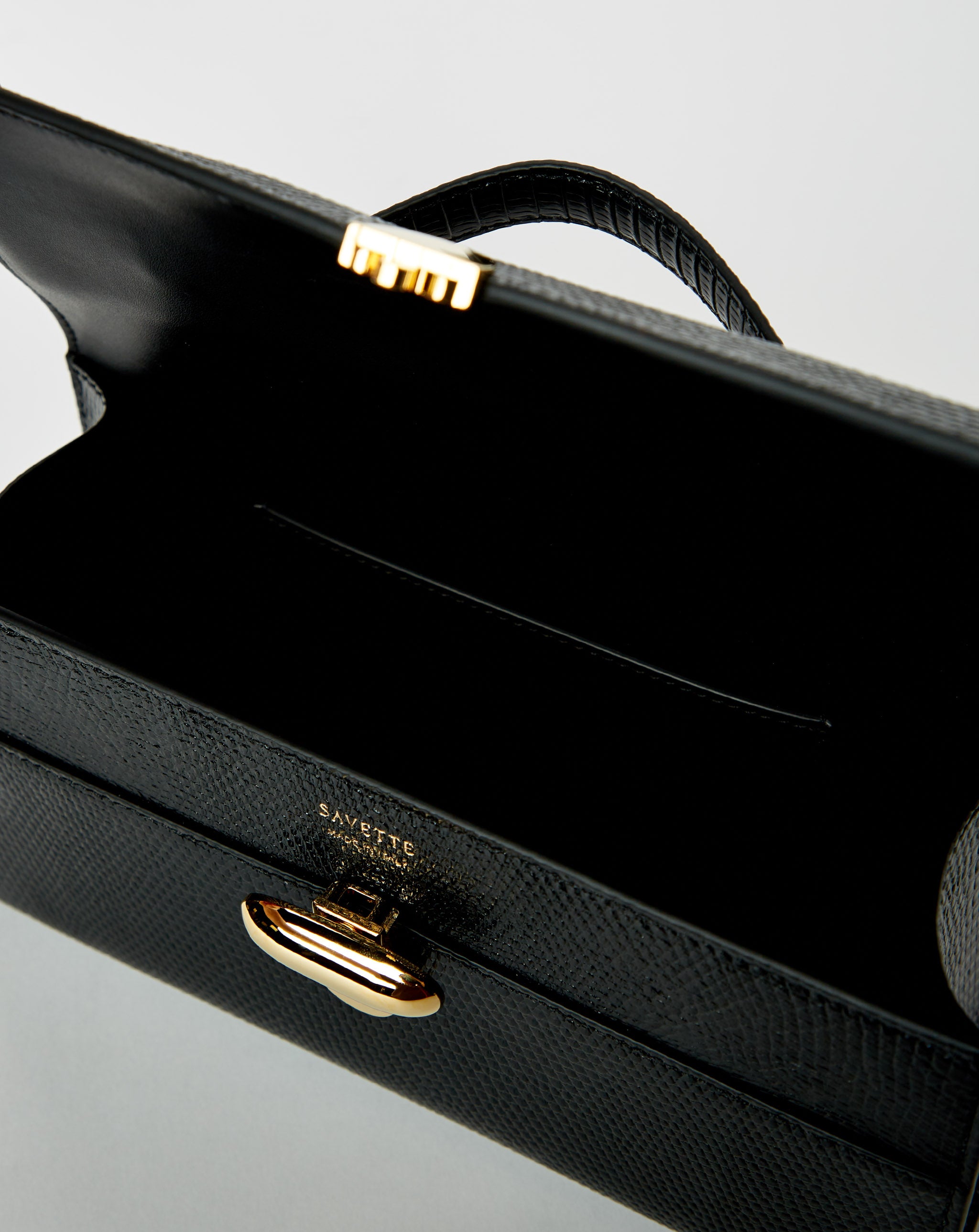 Symmetry Pochette In Genuine Lizard