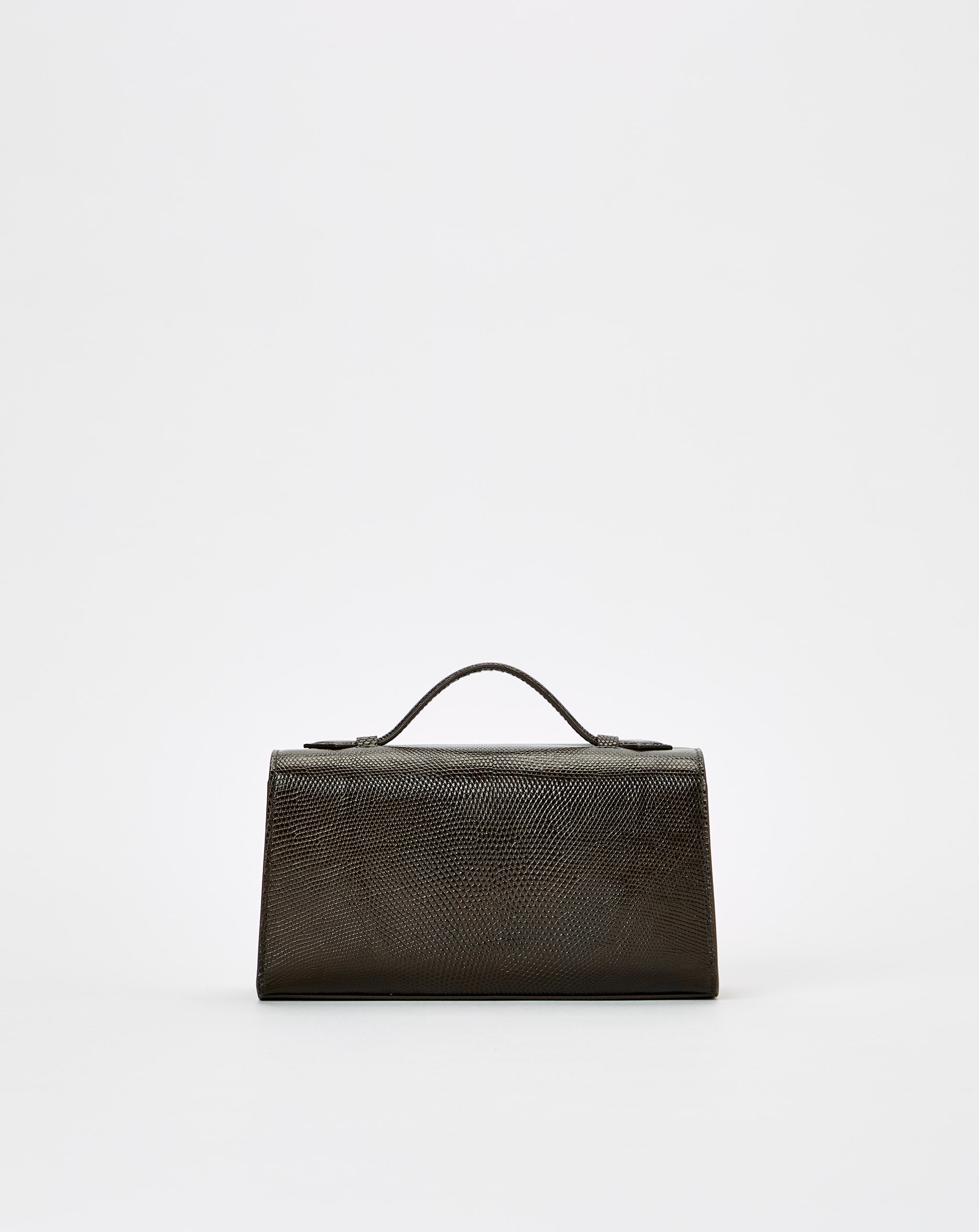 Symmetry Pochette In Genuine Lizard