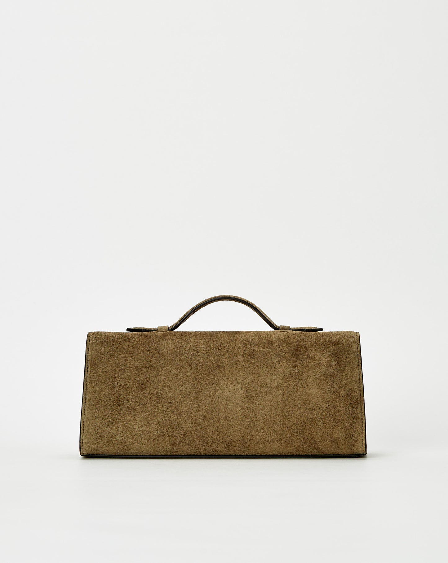 Slim Symmetry Pochette In Suede