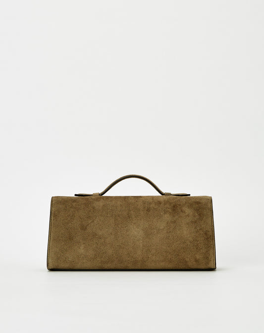 Slim Symmetry Pochette In Suede