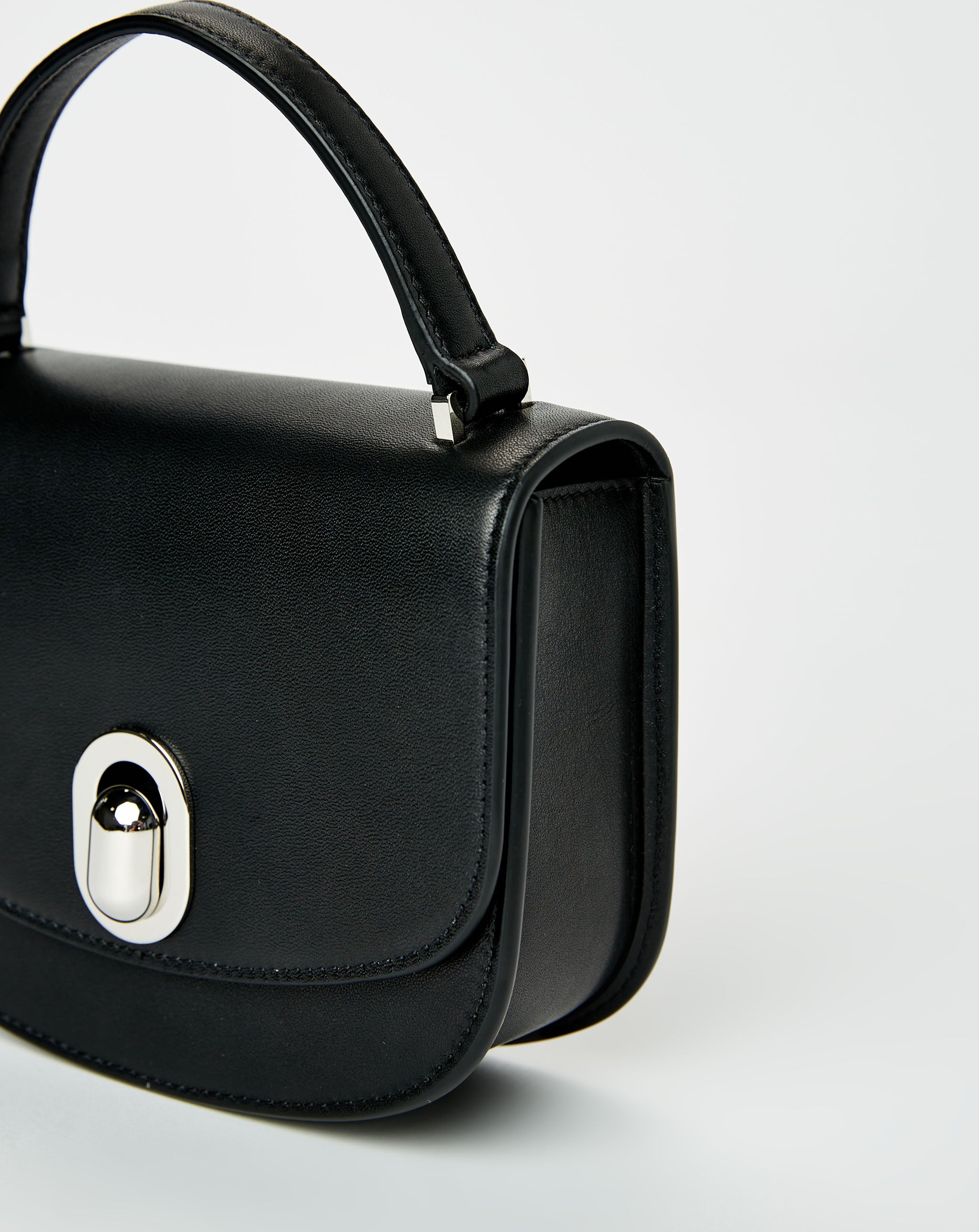 Mini Tondo In Smooth Calf Leather