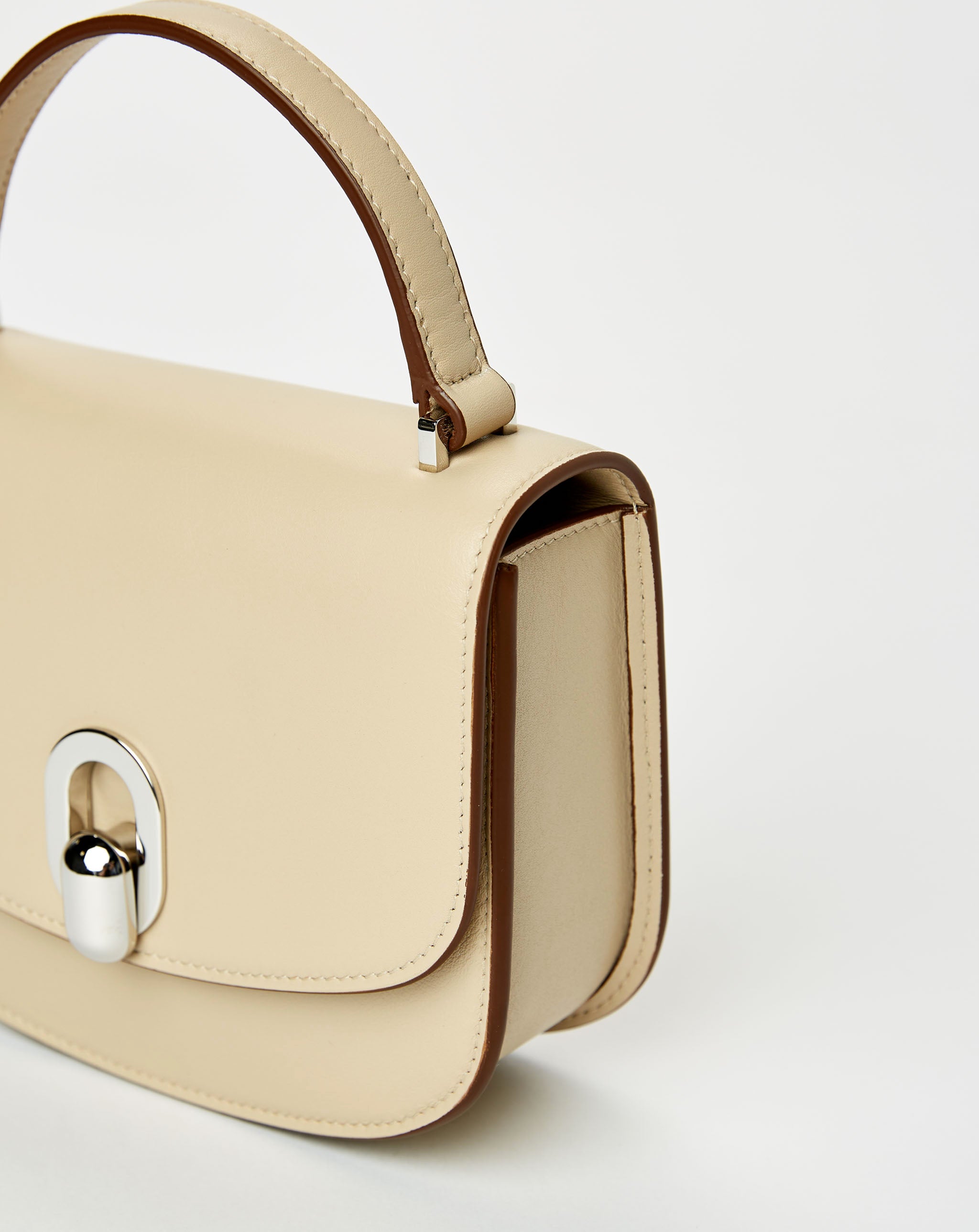Mini Tondo In Smooth Calf Leather