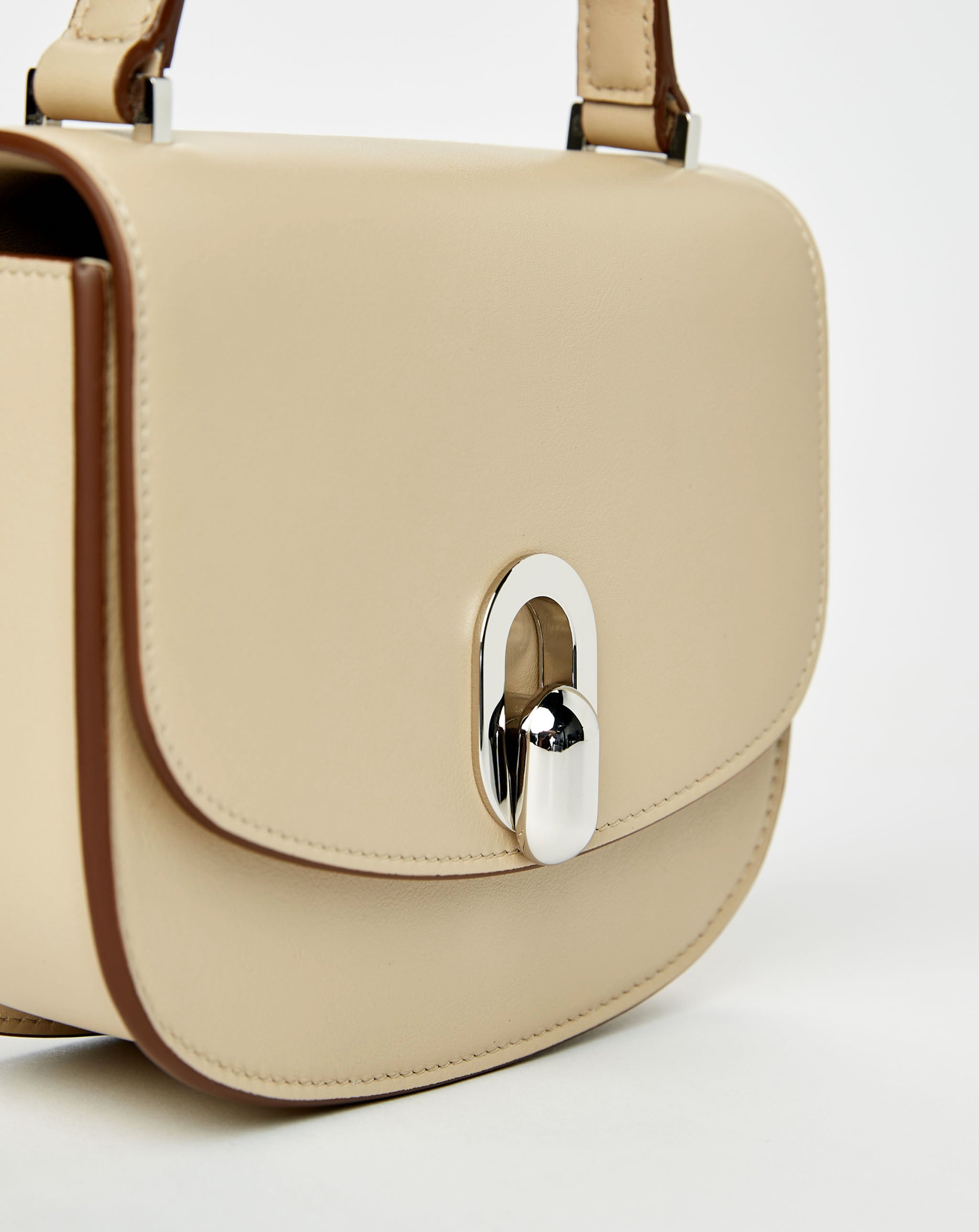 Mini Tondo In Smooth Calf Leather