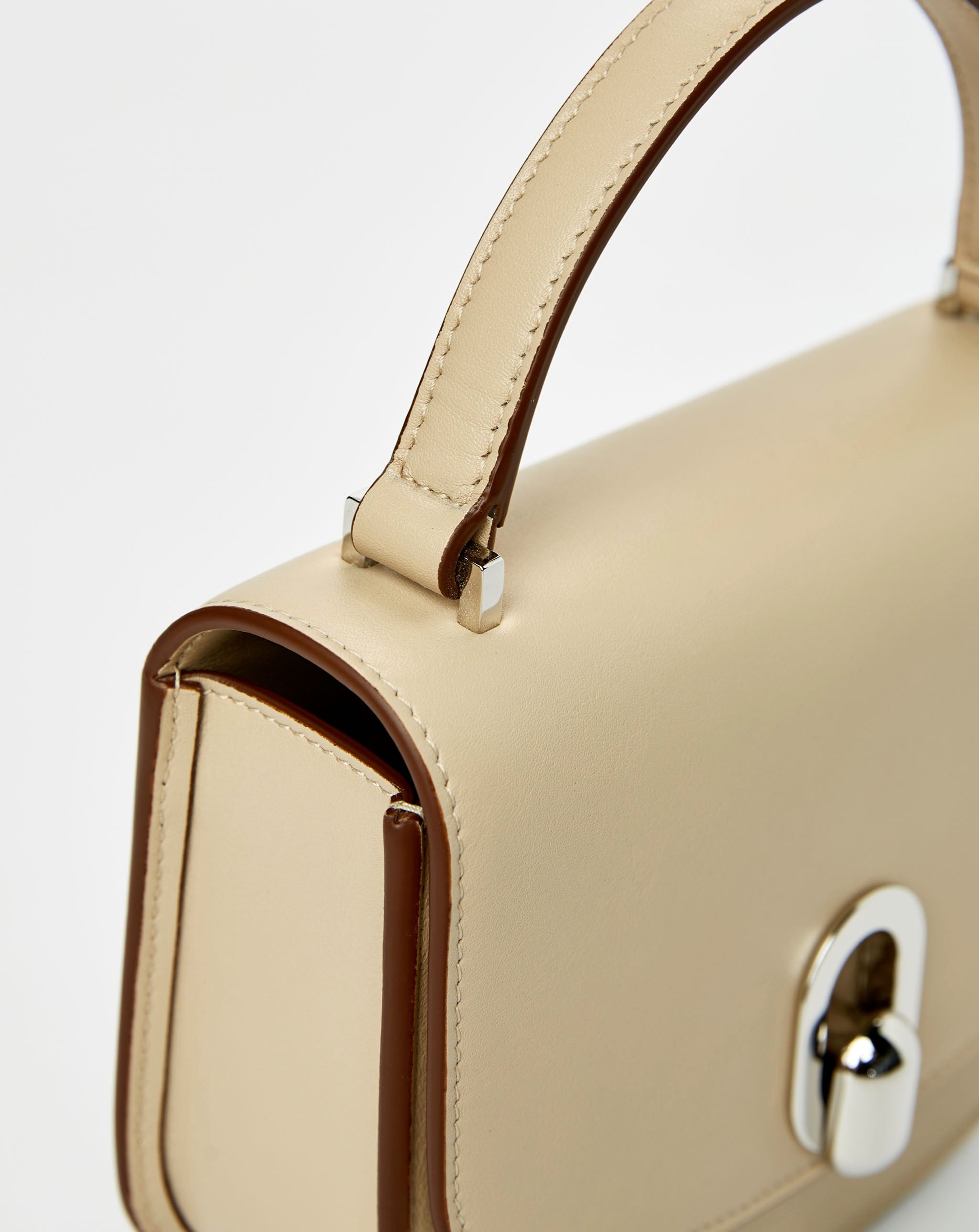 Mini Tondo In Smooth Calf Leather