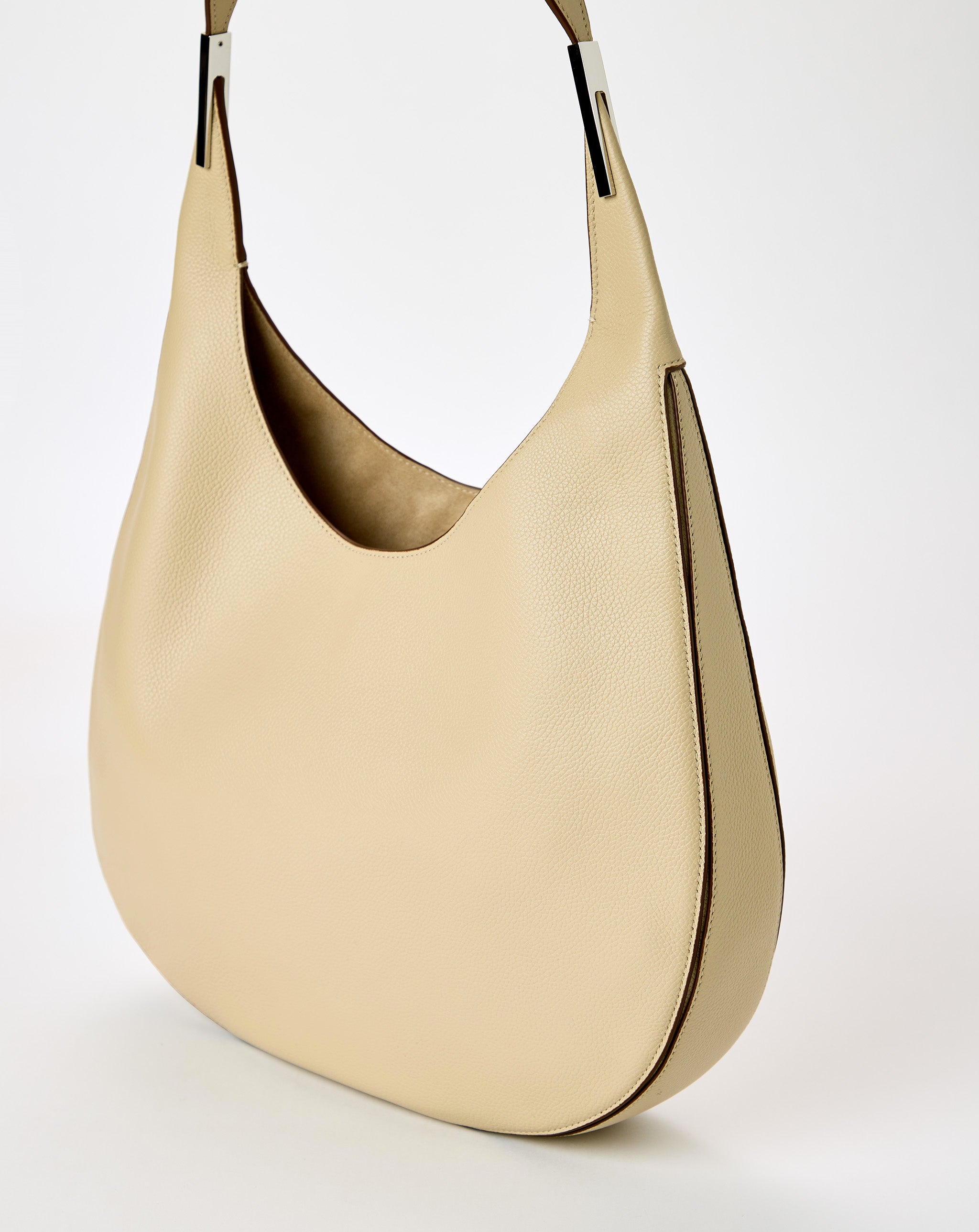 The Florence Hobo In Grained Calf