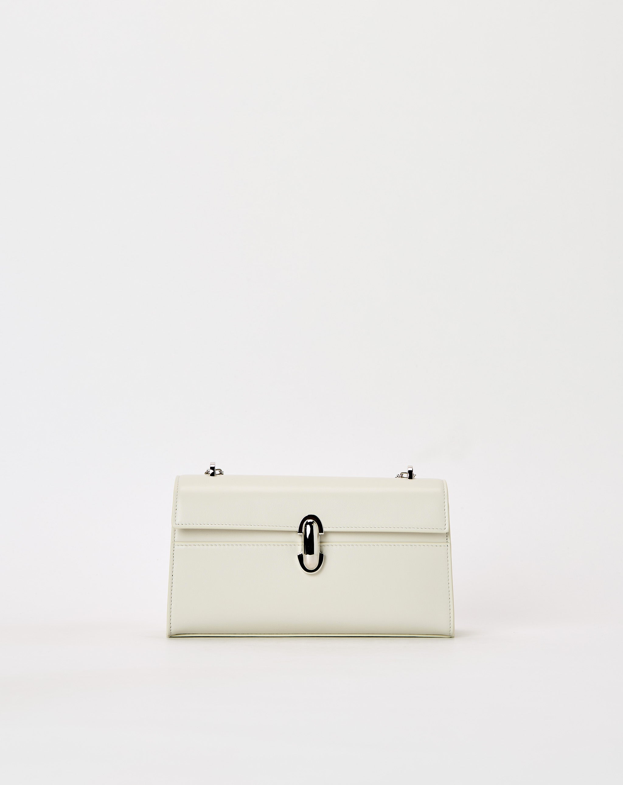 Chain Symmetry Pochette In Smooth Calf