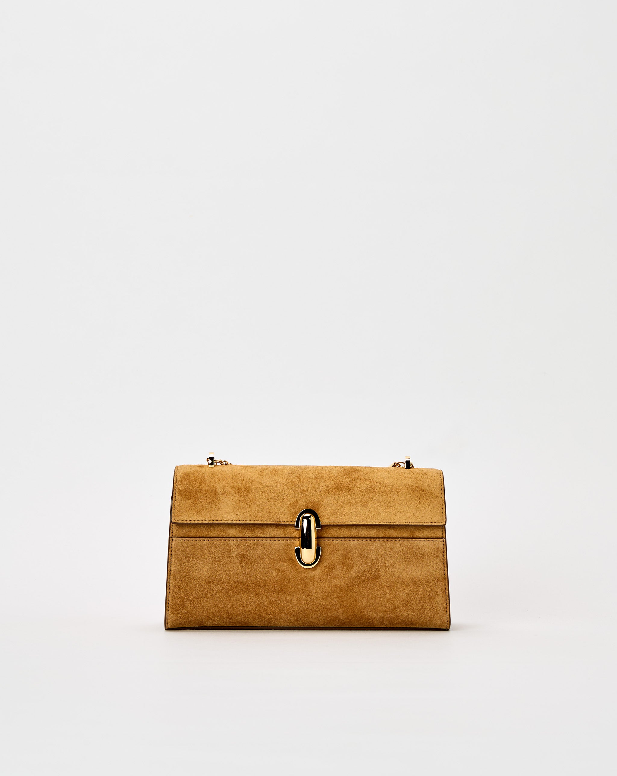 Chain Symmetry Pochette Suede