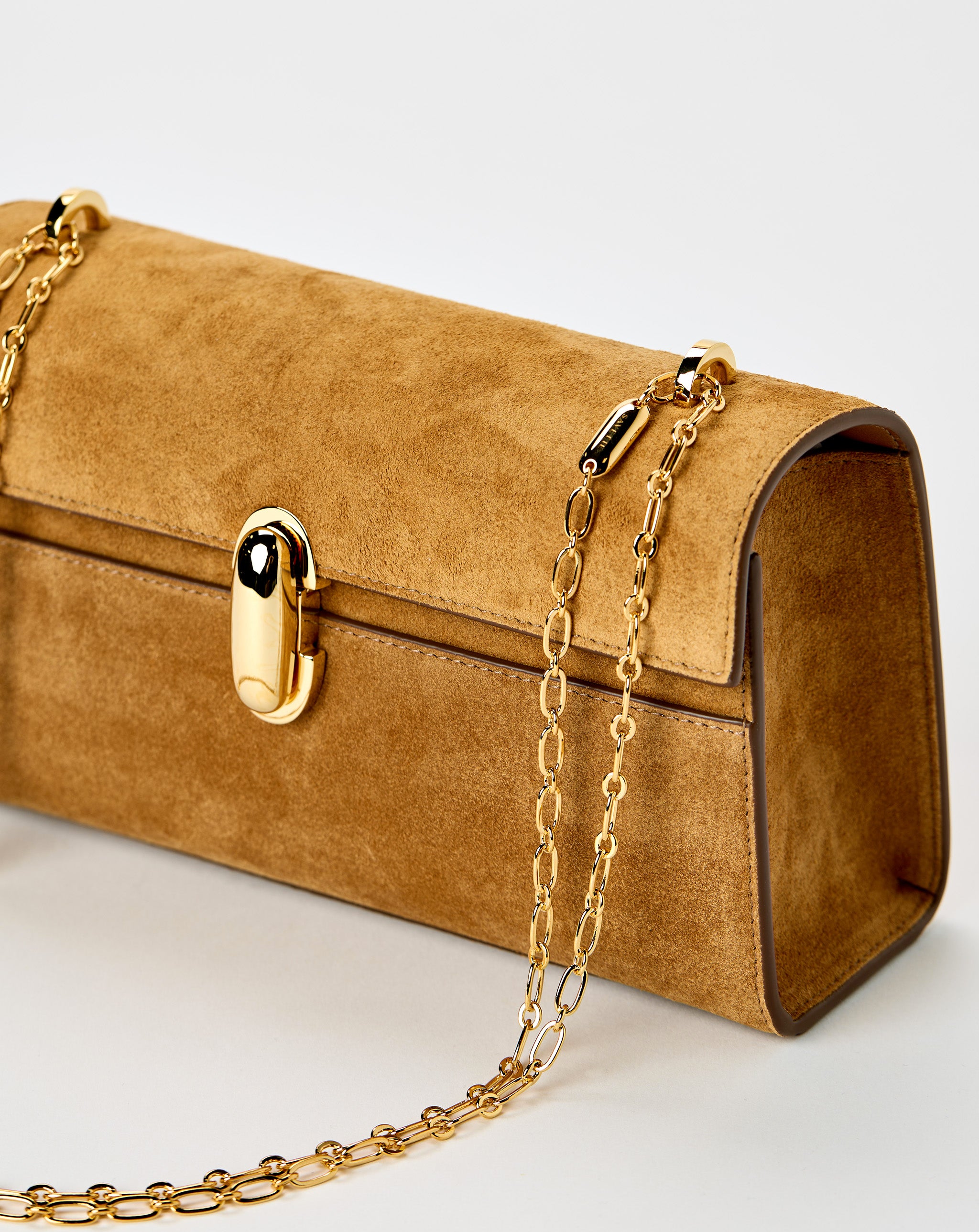 Chain Symmetry Pochette Suede