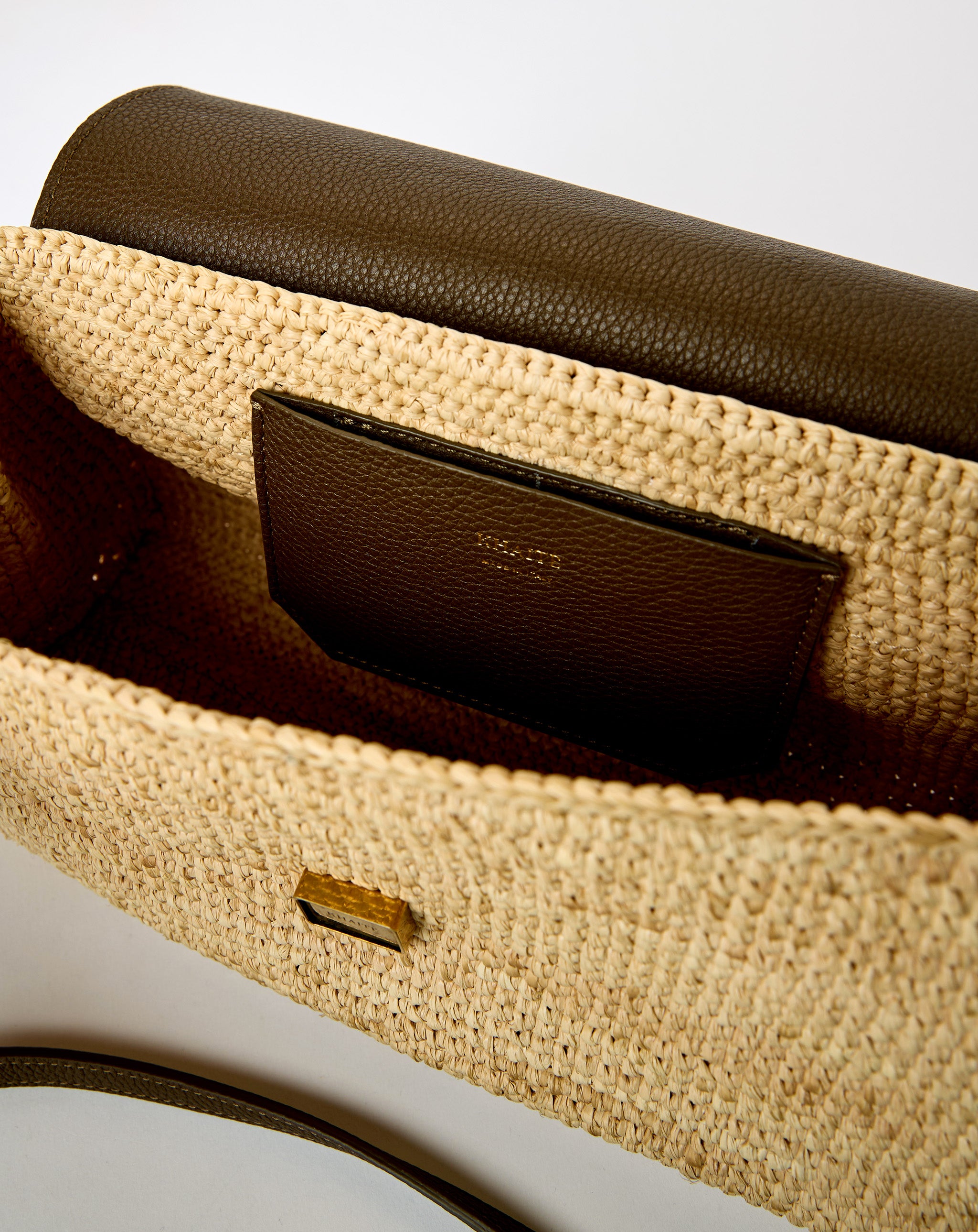 Audrey Raffia Crossbody