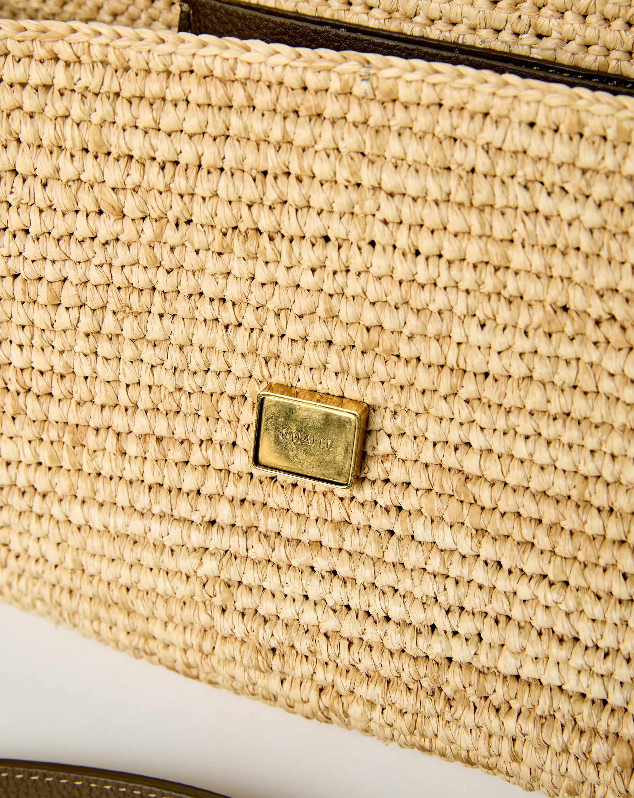 Audrey Raffia Crossbody