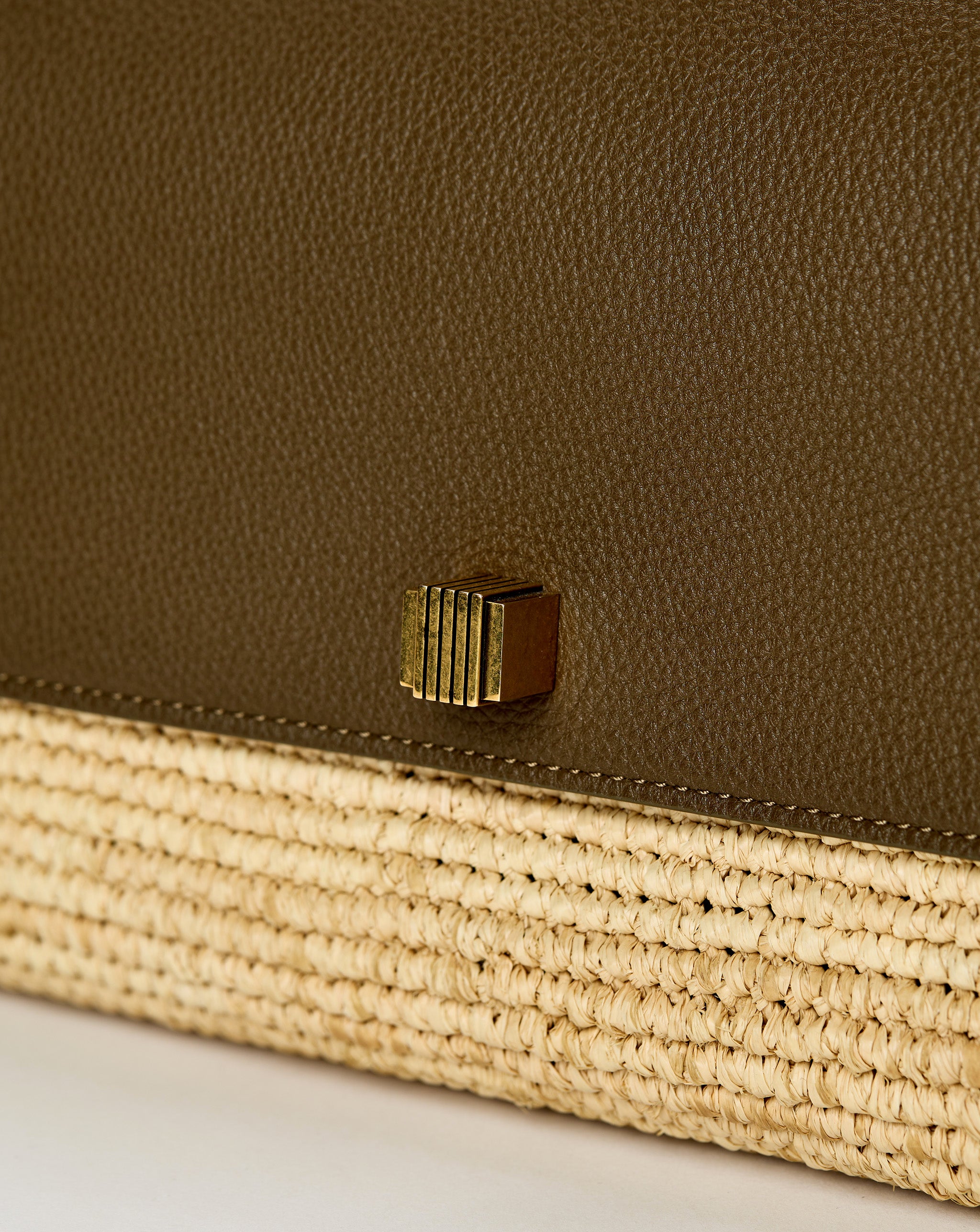 Audrey Raffia Crossbody