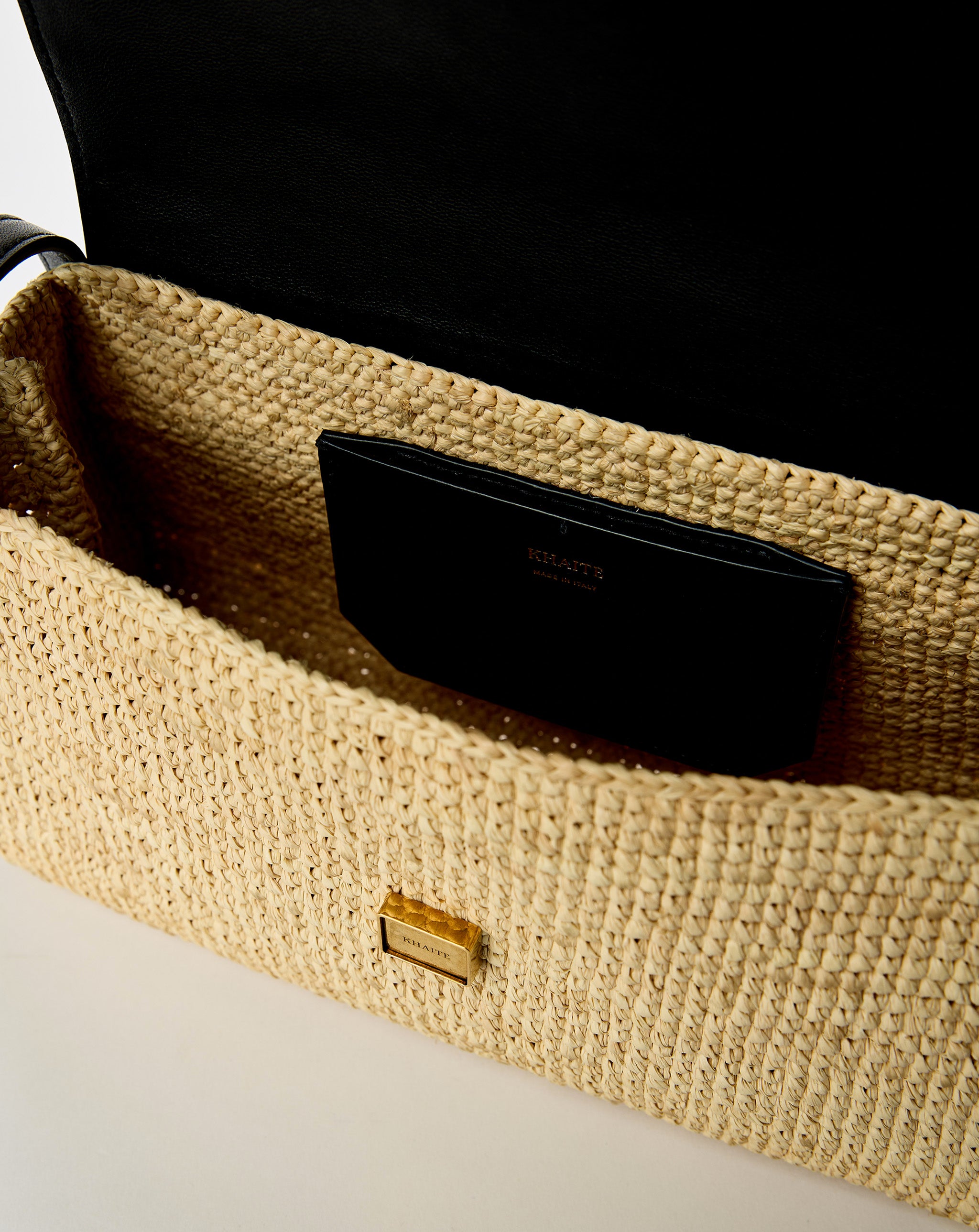Audrey Raffia Crossbody