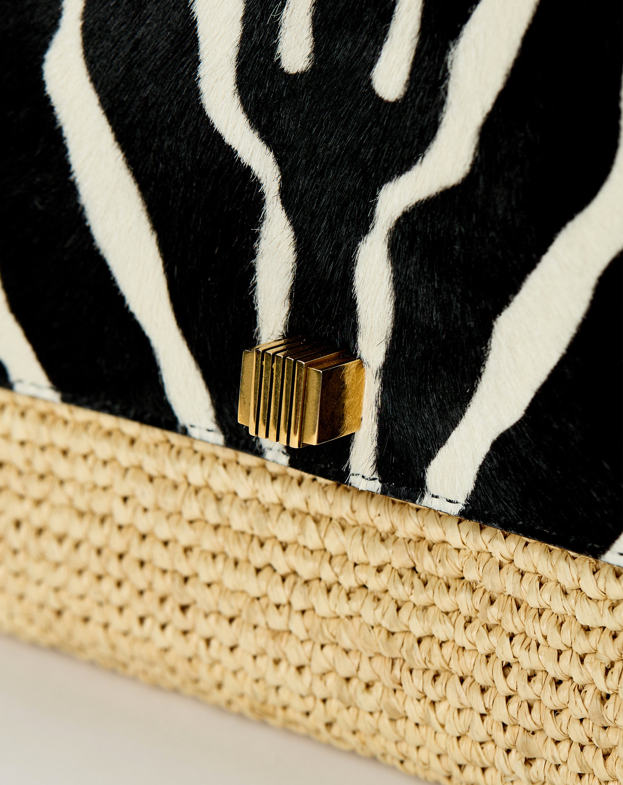 Audrey Raffia Crossbody