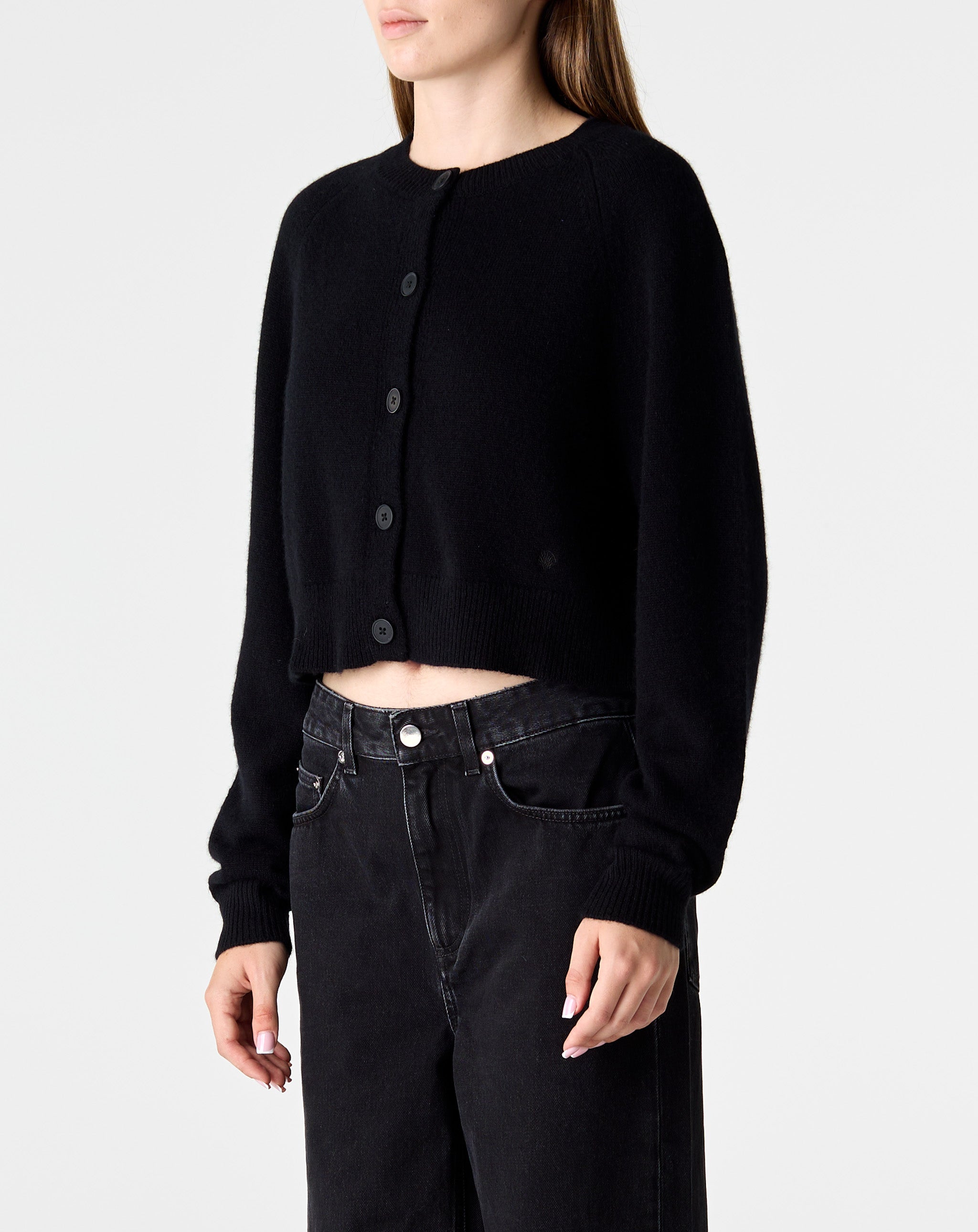 Heike Cropped Cardigan