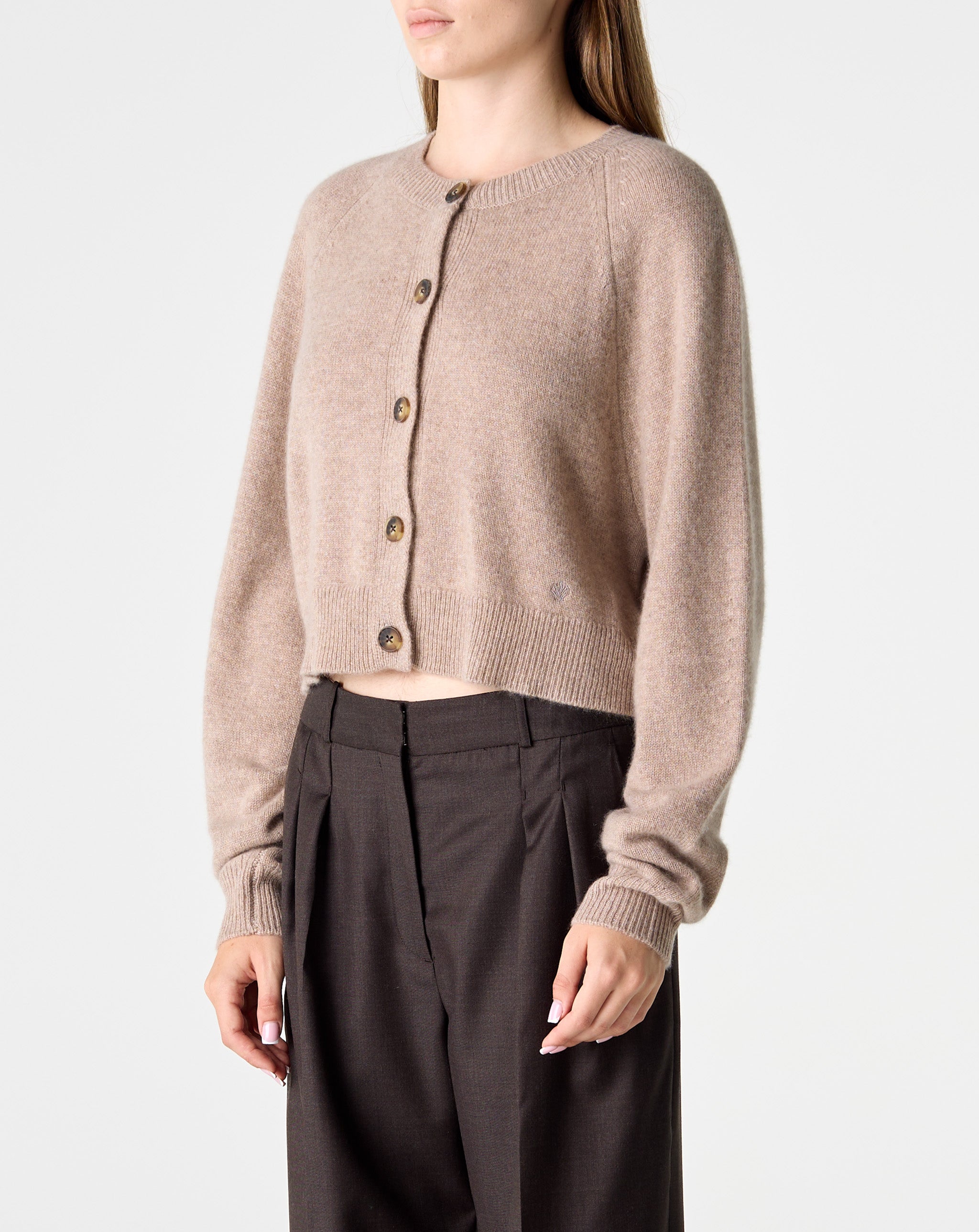 Heike Cropped Cardigan