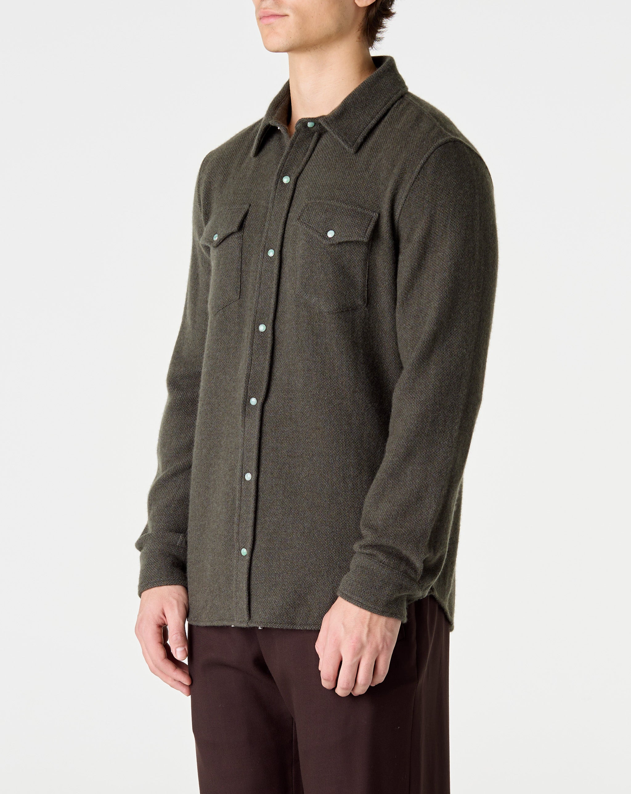 Sable Cashmere Shirt