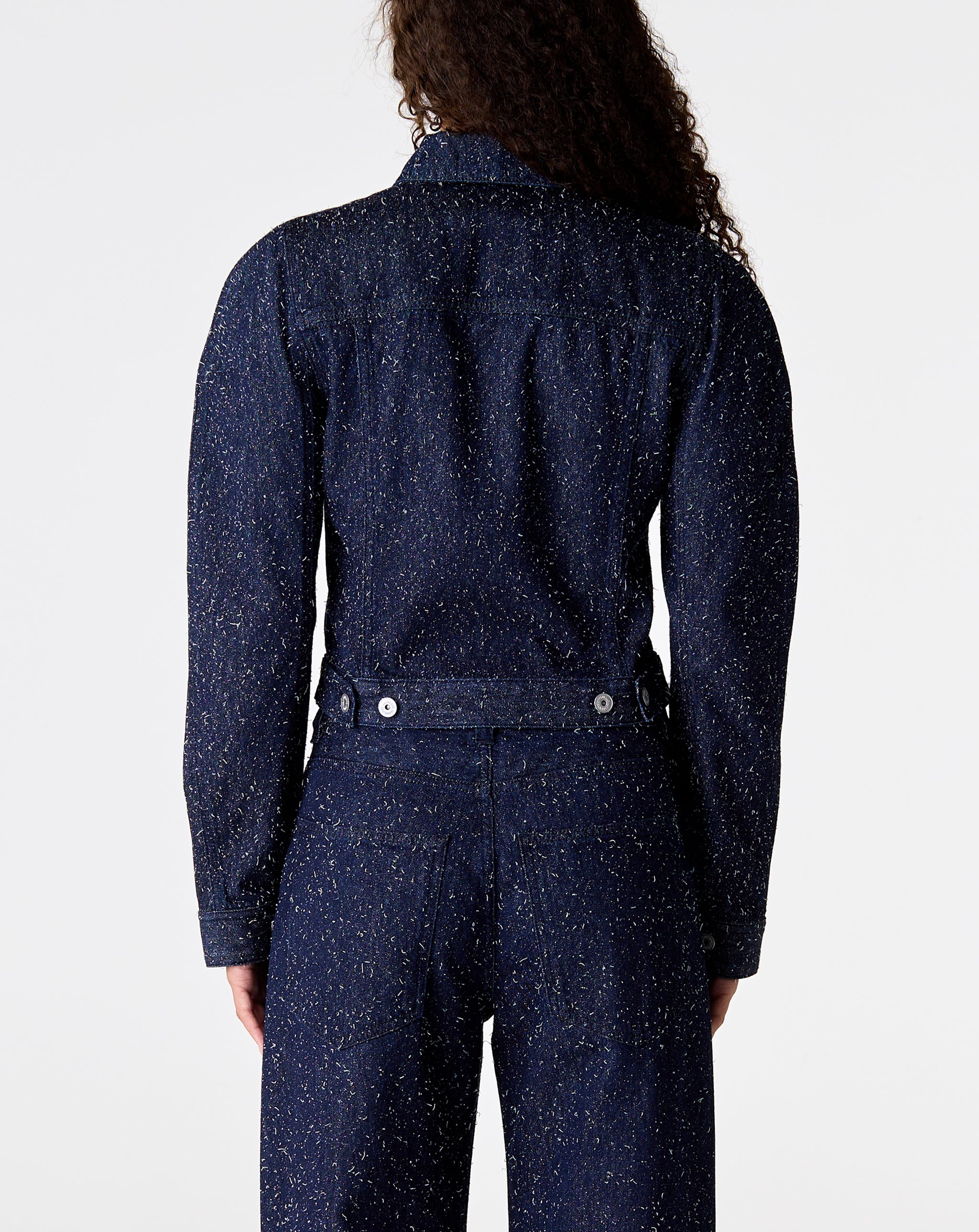 Ovalo Flecked Denim Jacket